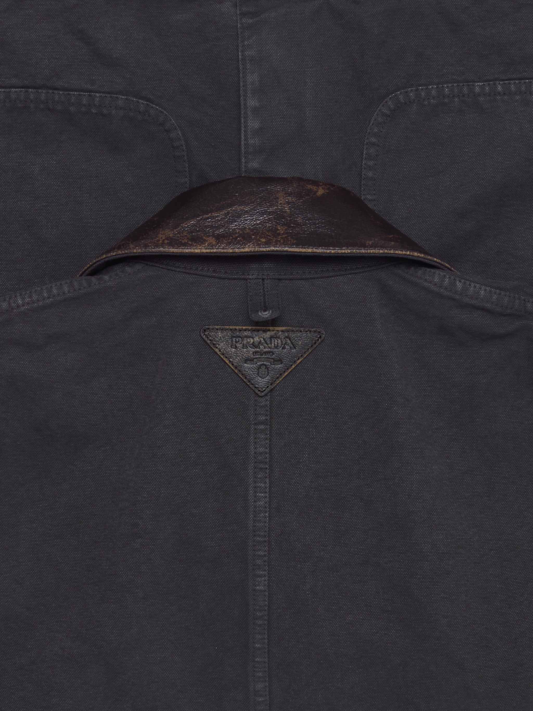 Canvas Work Jacket in Black