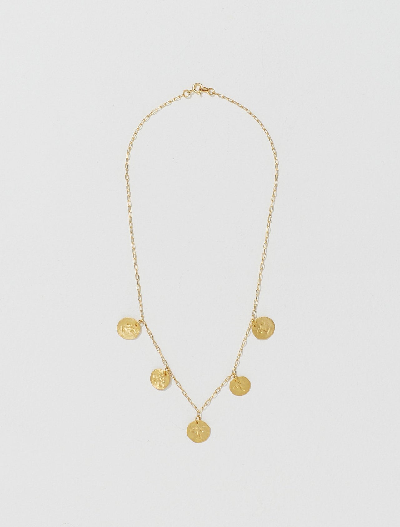 Dance Necklace in Gold