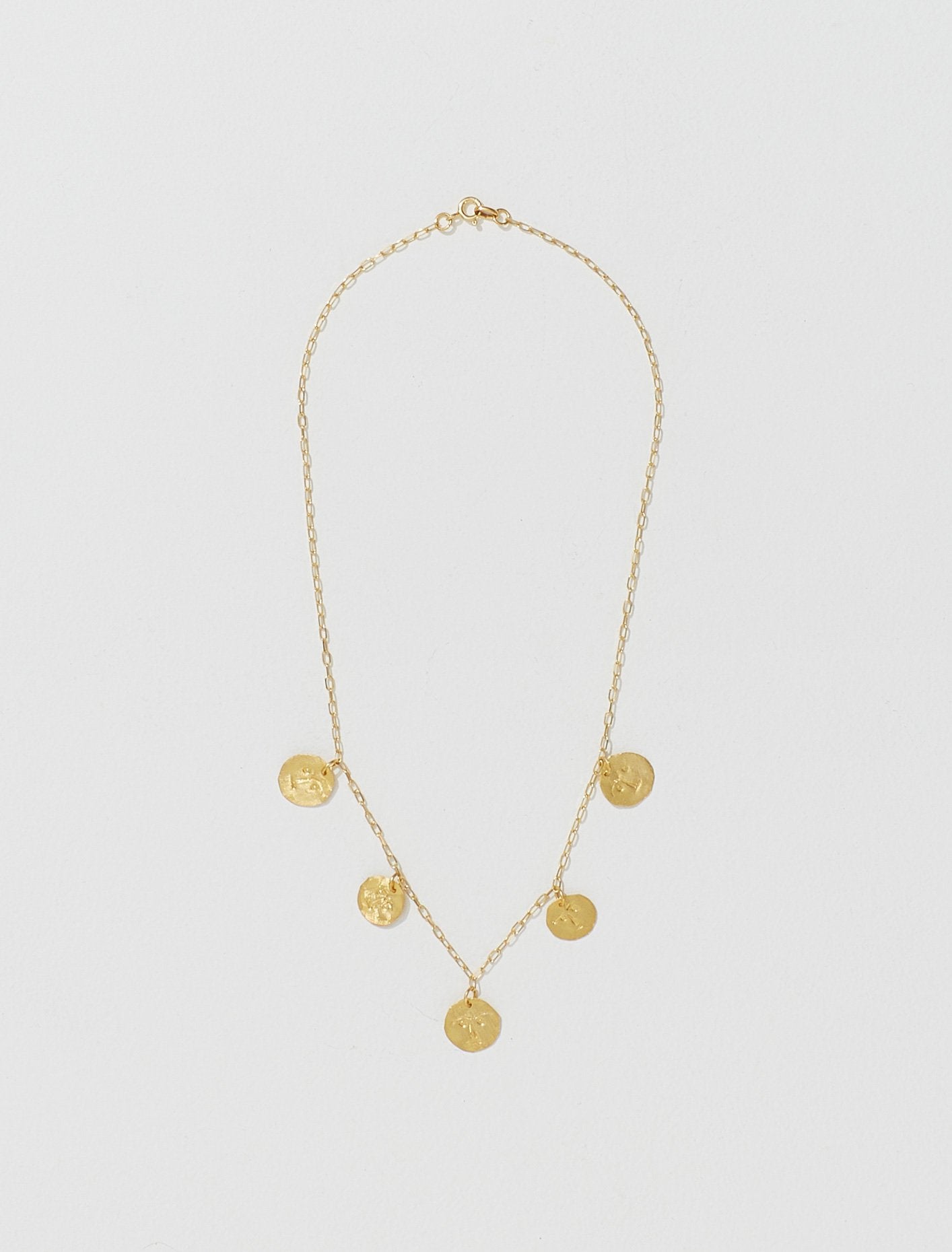 Dance Necklace in Gold