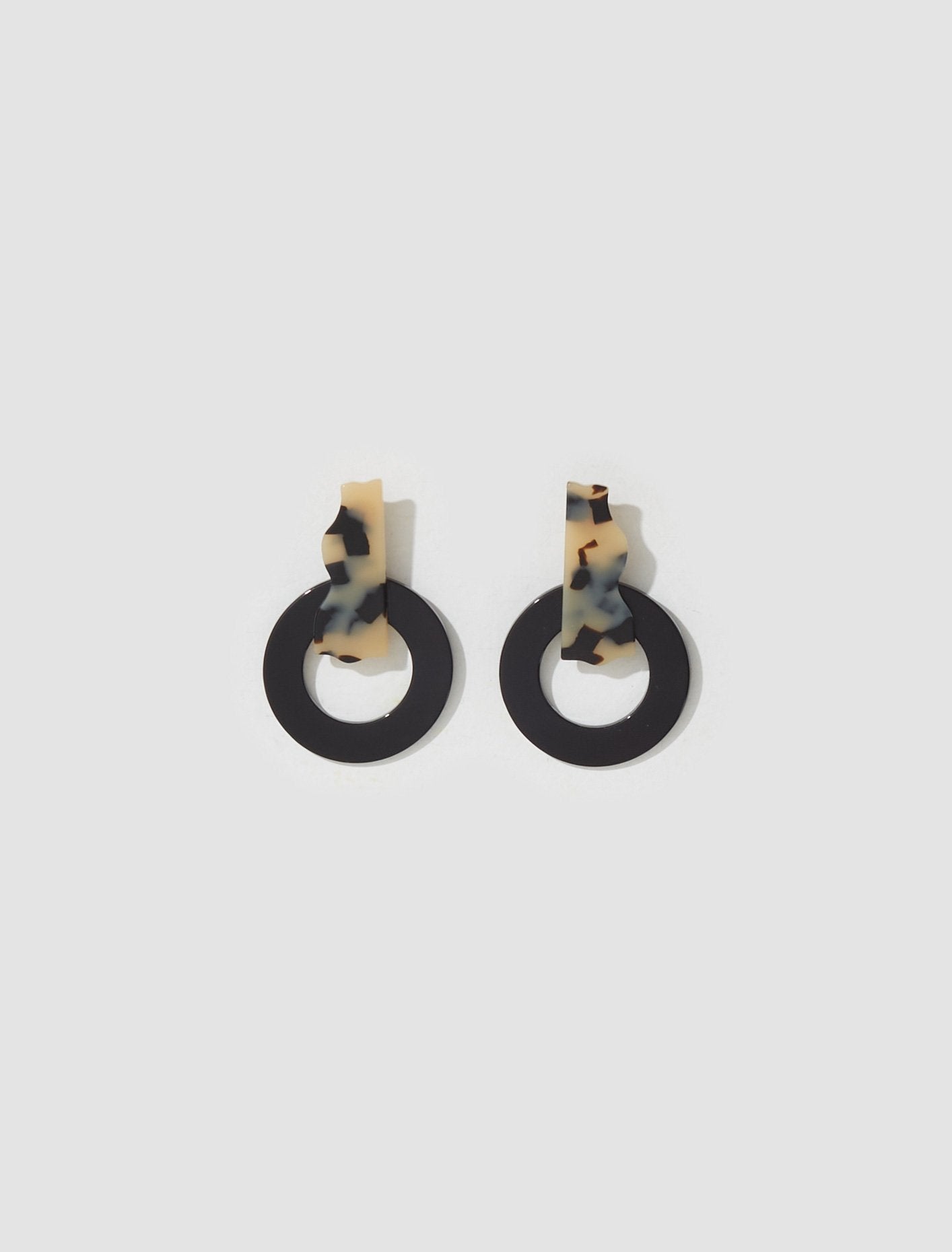 Plumaria Earrings in Dark