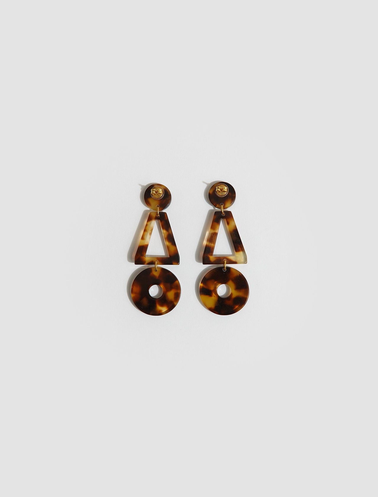 Lis Earrings in Tortoise