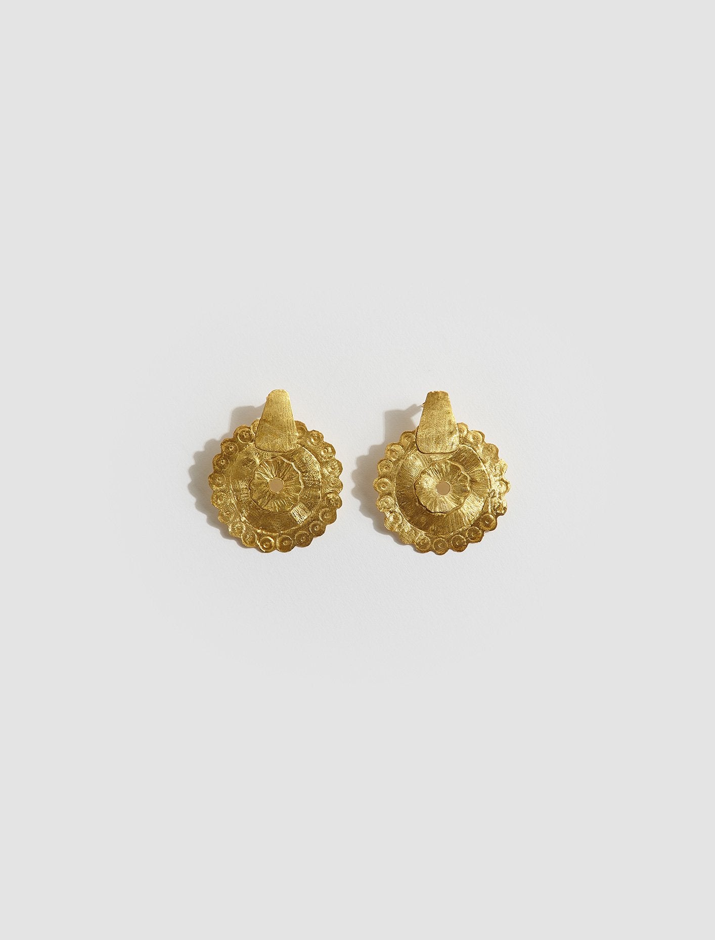 Disco Earrings in Gold