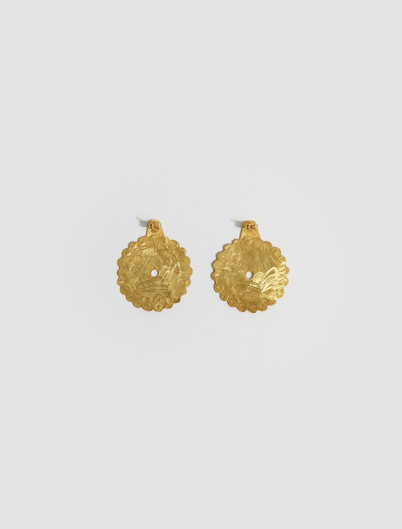 Disco Earrings in Gold