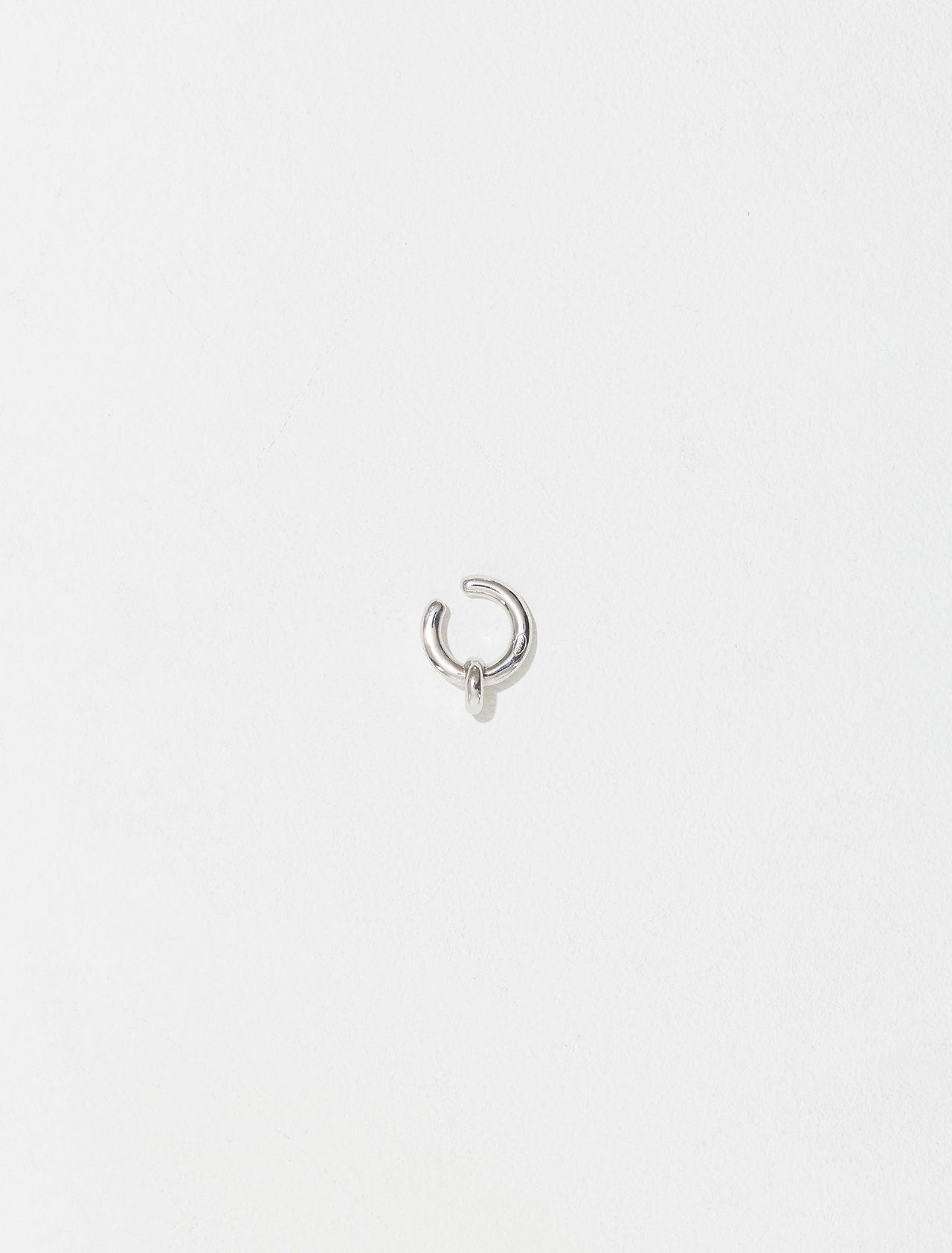 Muscle Ear Cuff in Silver