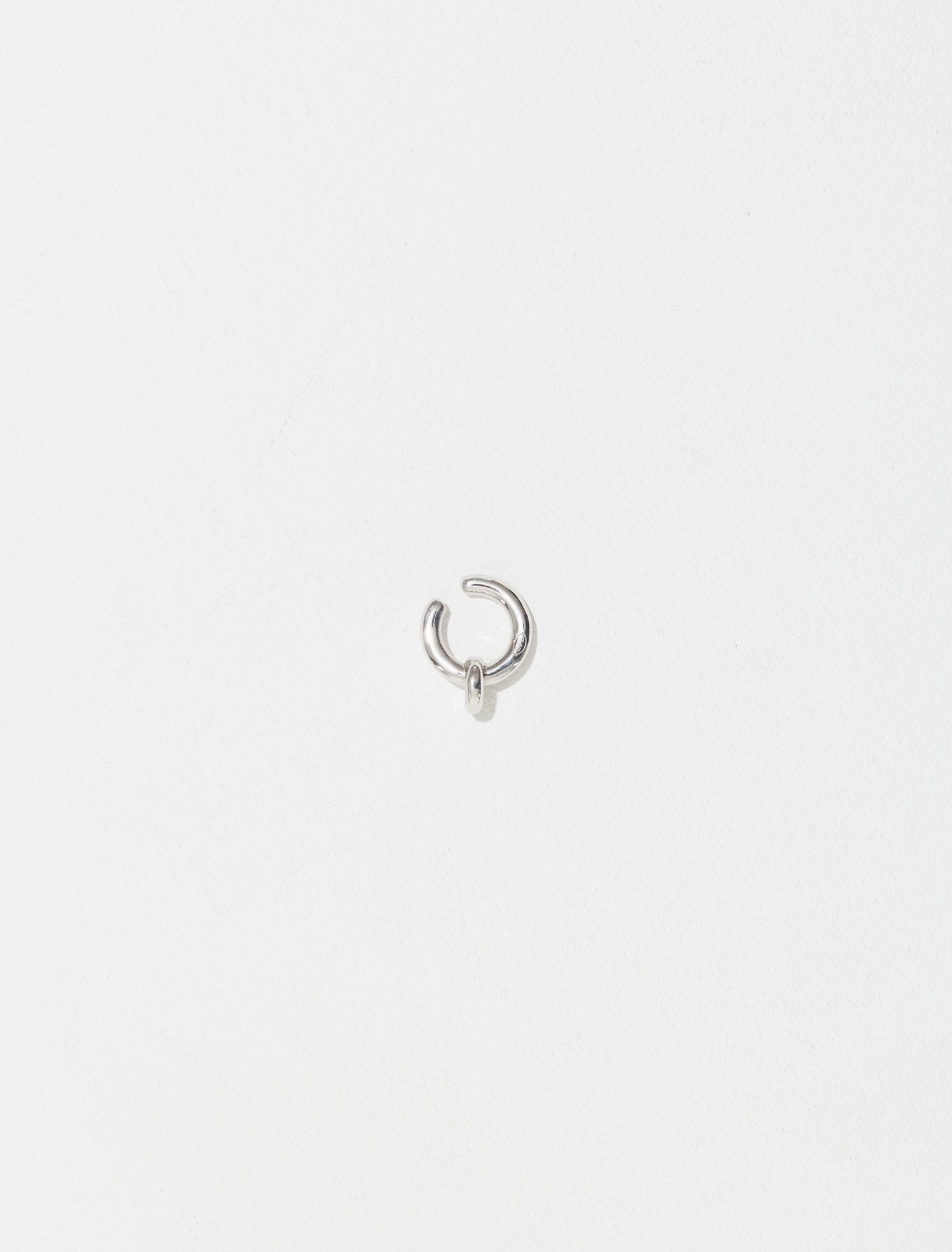 Muscle Ear Cuff in Silver