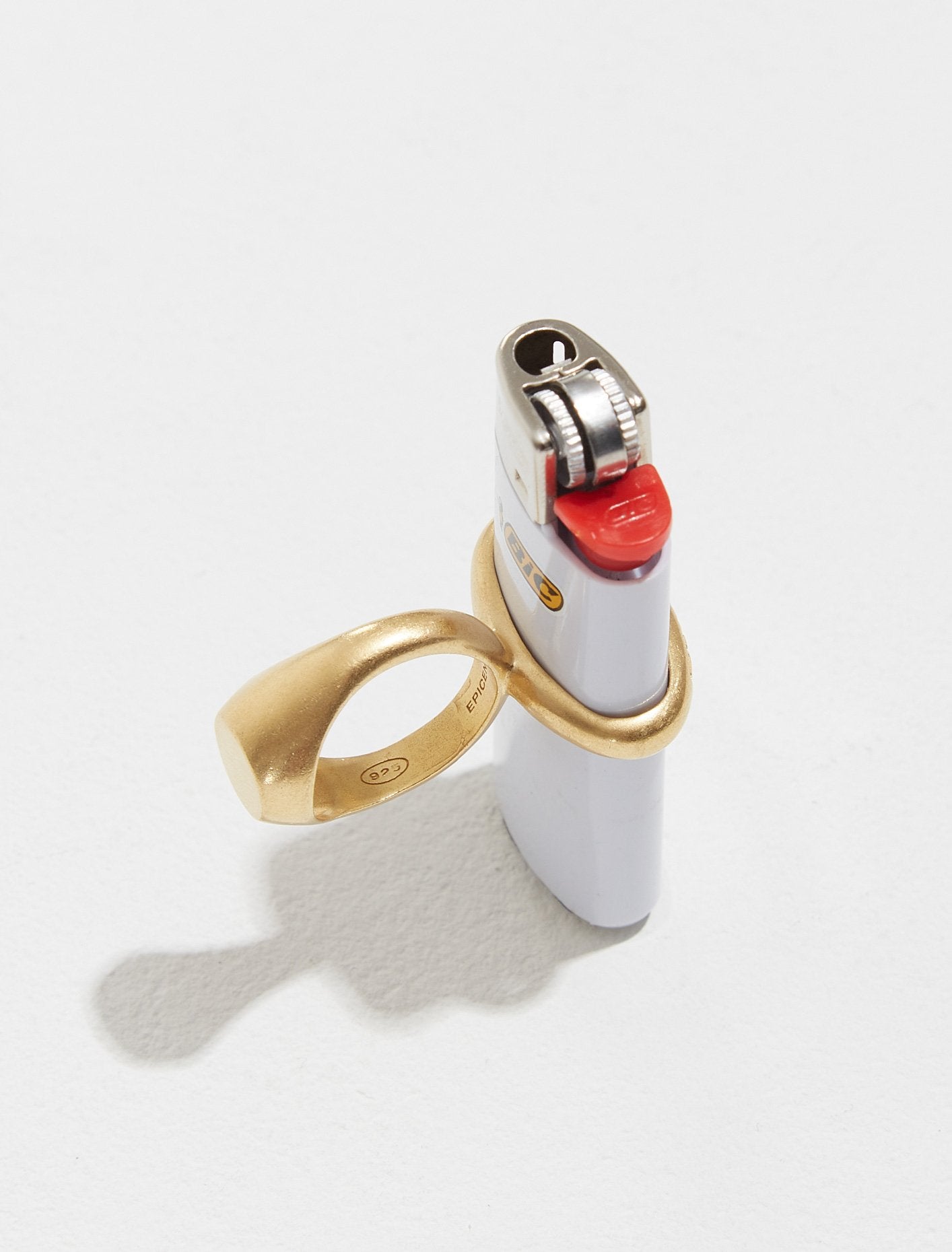 Lighter Ring in Gold Plated