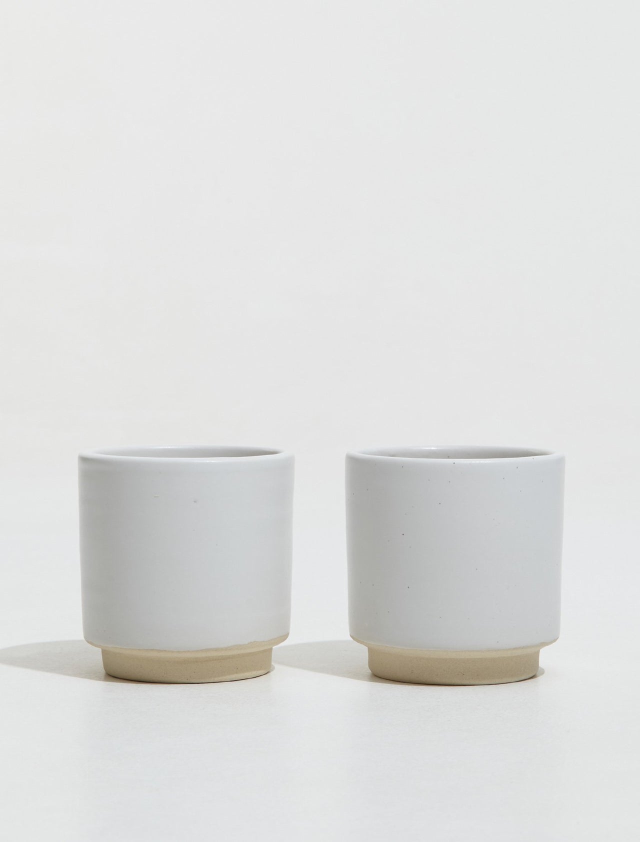 Otto Set of 2 Cups in Matte White