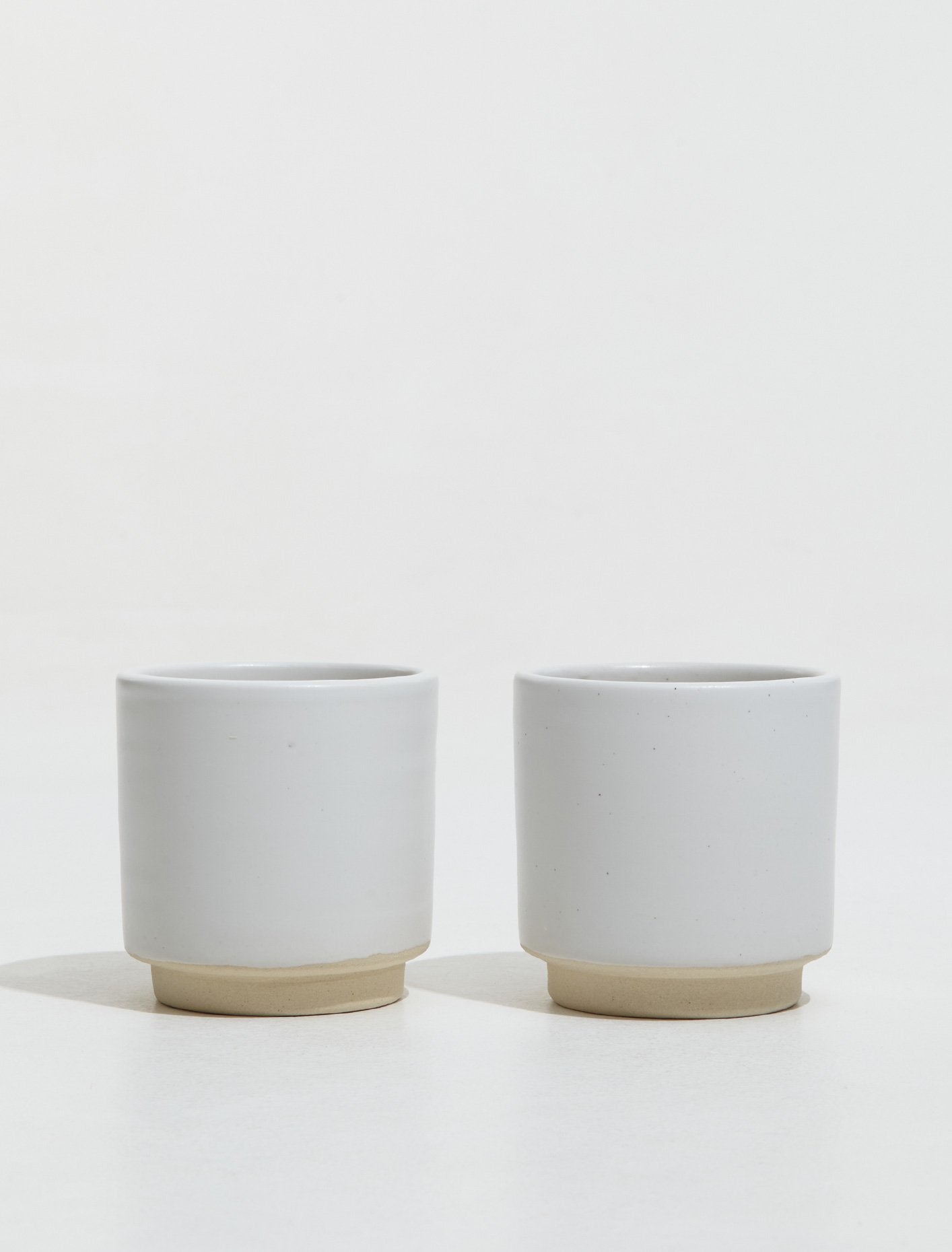 Otto Set of 2 Cups in Matte White