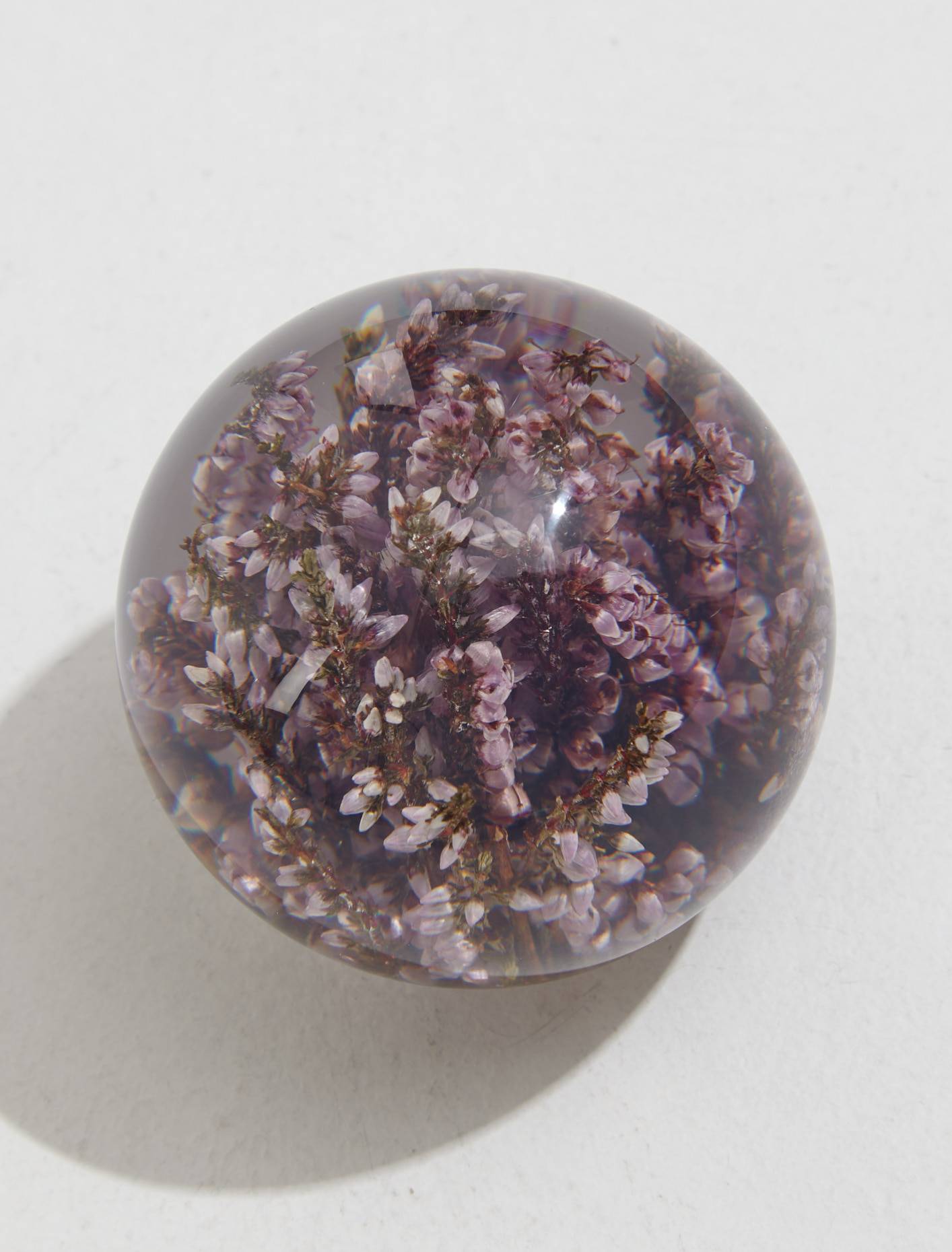 Small Heather Paperweight