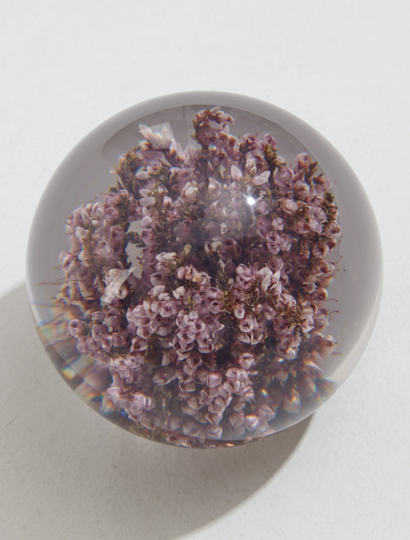 Large Heather Paperweight