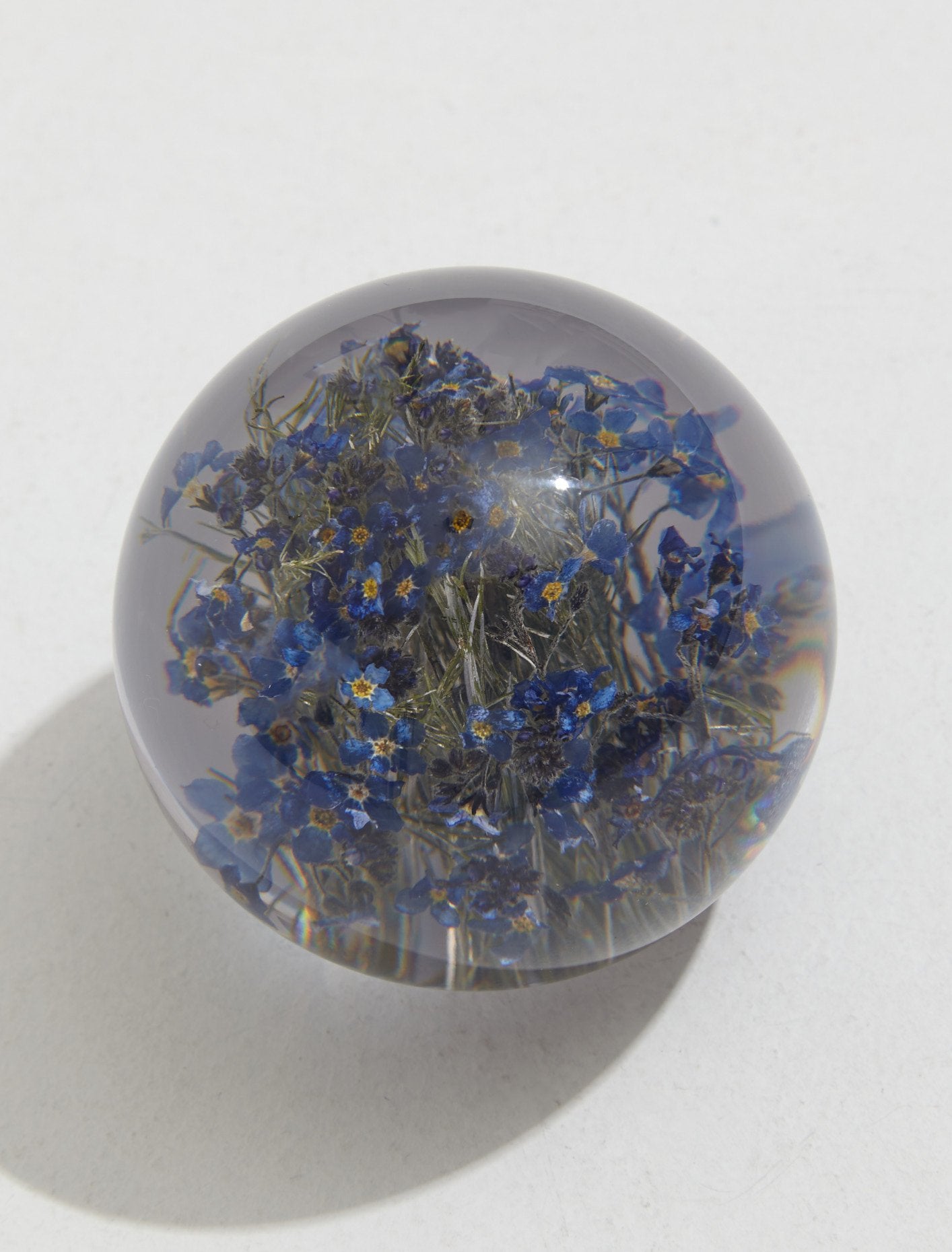 Small Forget-Me-Not Paperweight