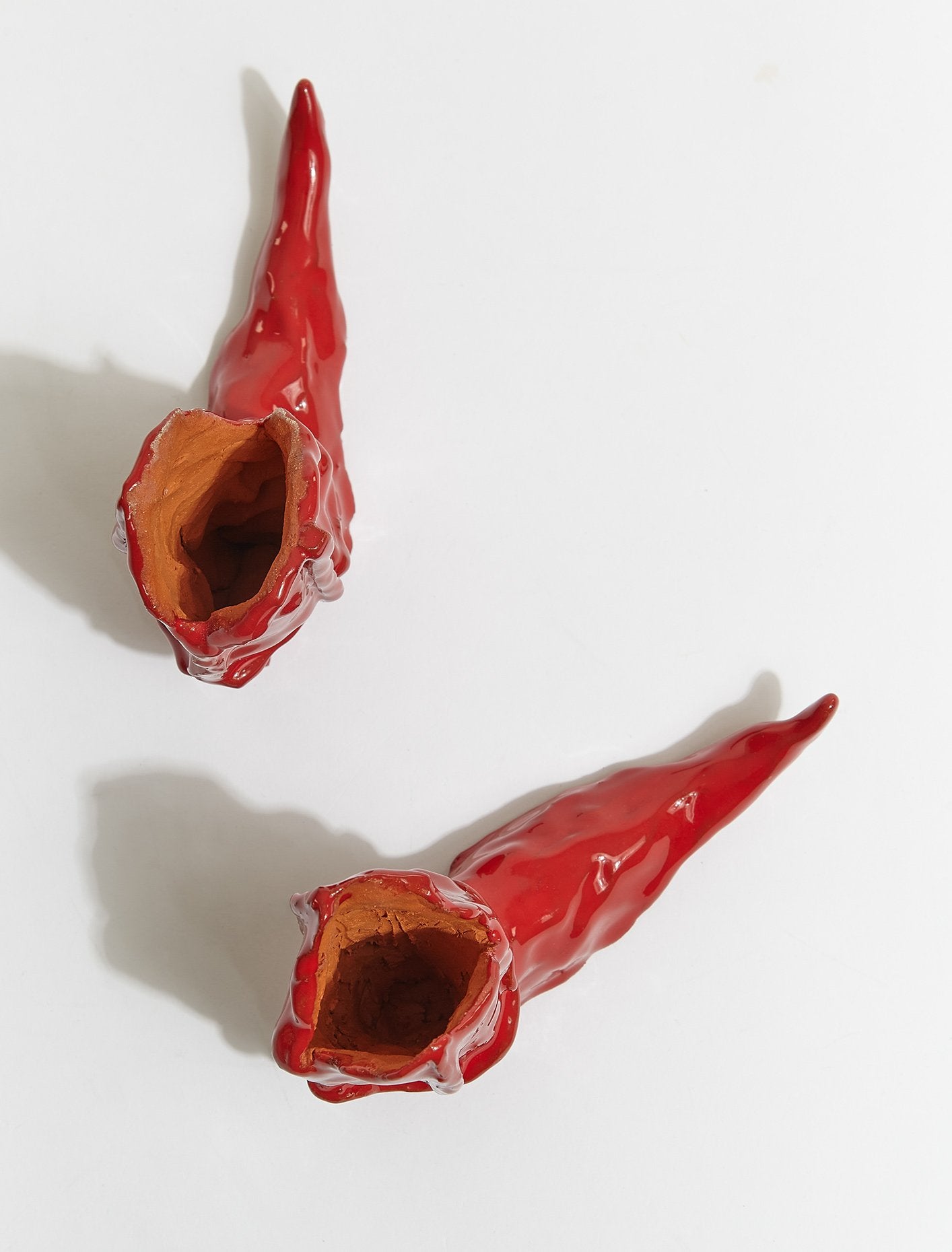 Cowboy Boot Candle Holders in Red