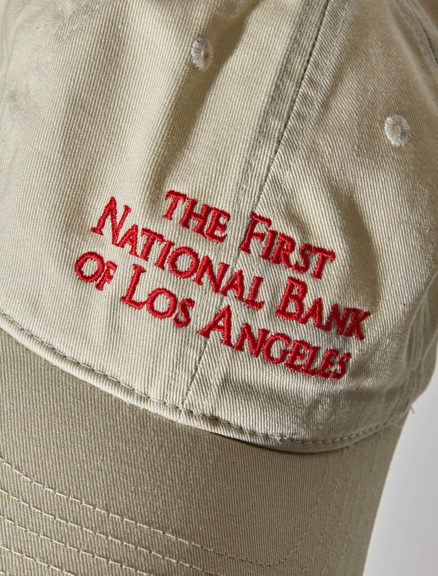 First National Bank of Los Angeles Cap