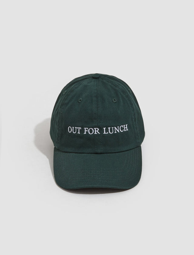 Out For Lunch Cap in Dark Green