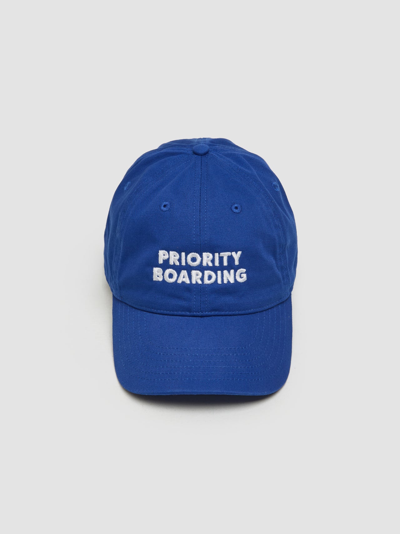 Priority Boarding Cap in Royal Blue