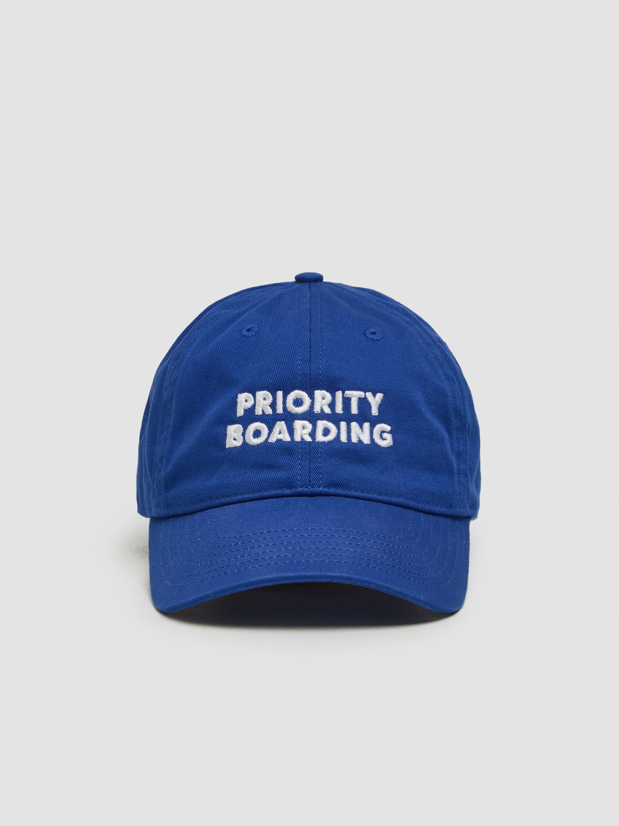 Priority Boarding Cap in Royal Blue