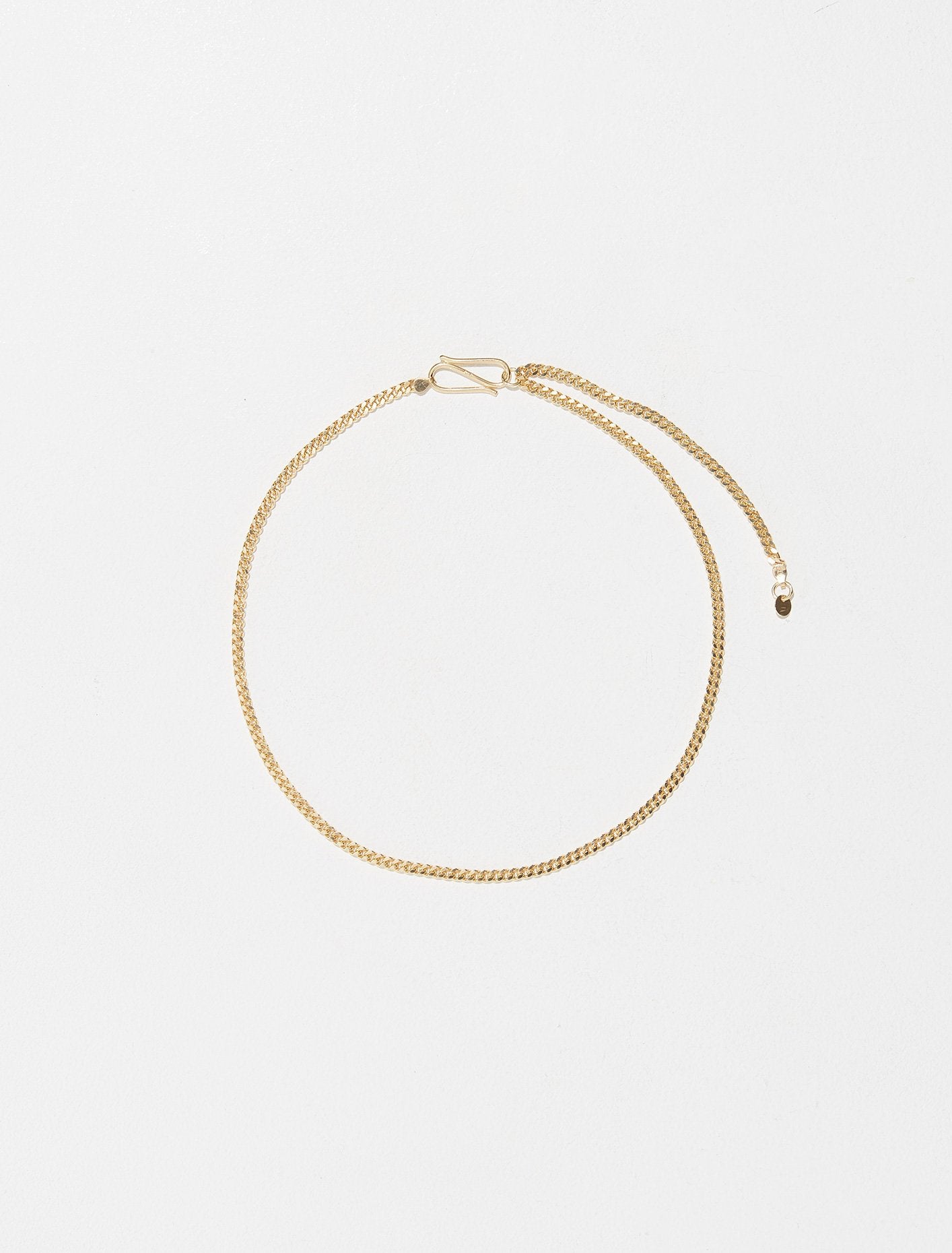 Chain Choker in 18k Coated Gold