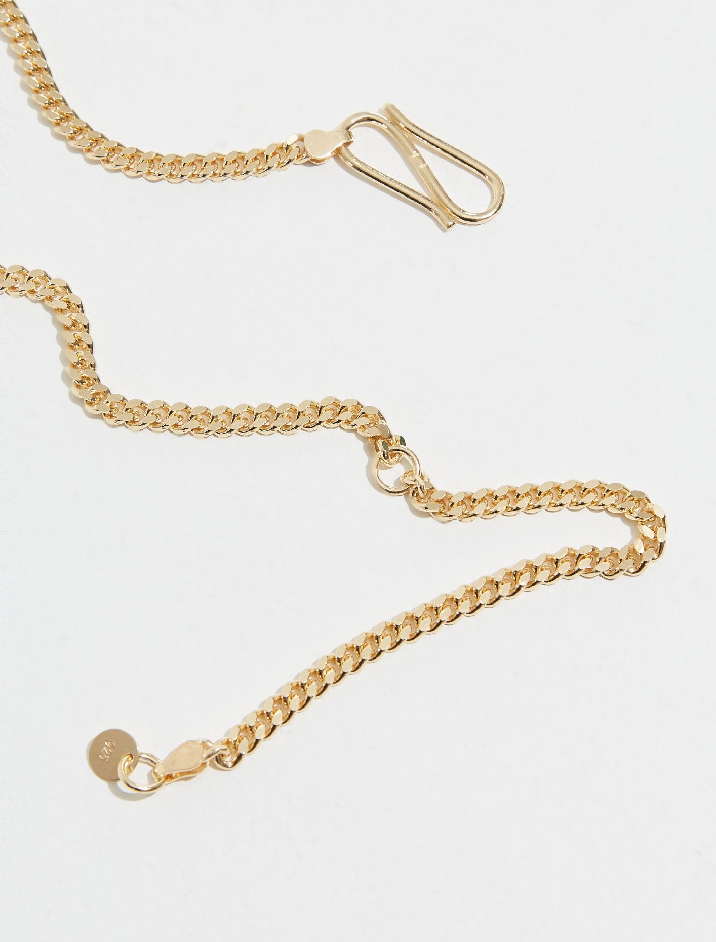 Chain Choker in 18k Coated Gold