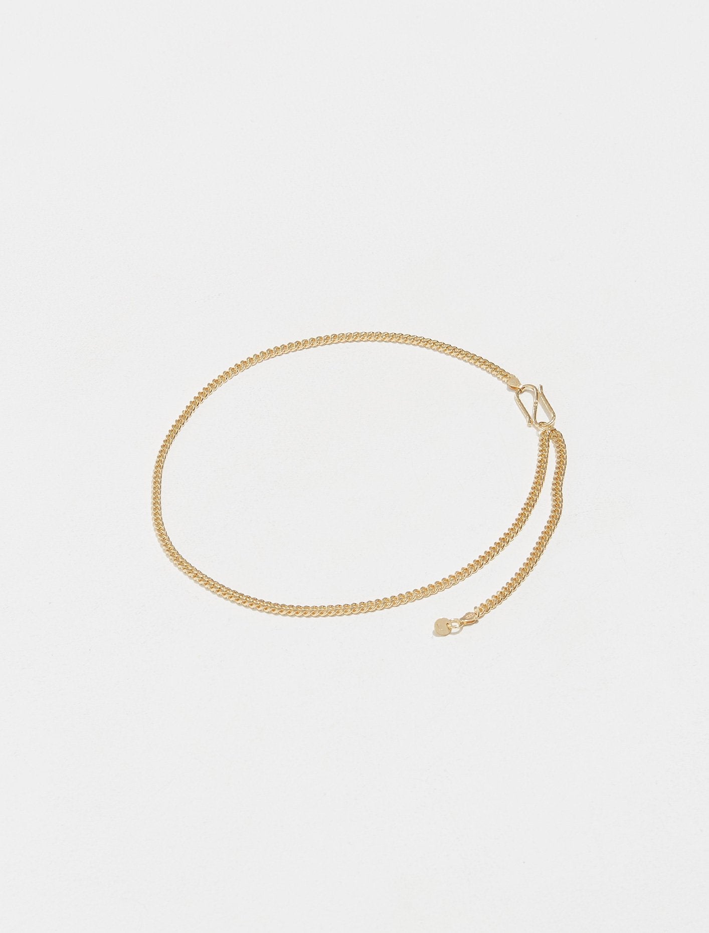 Chain Choker in 18k Coated Gold