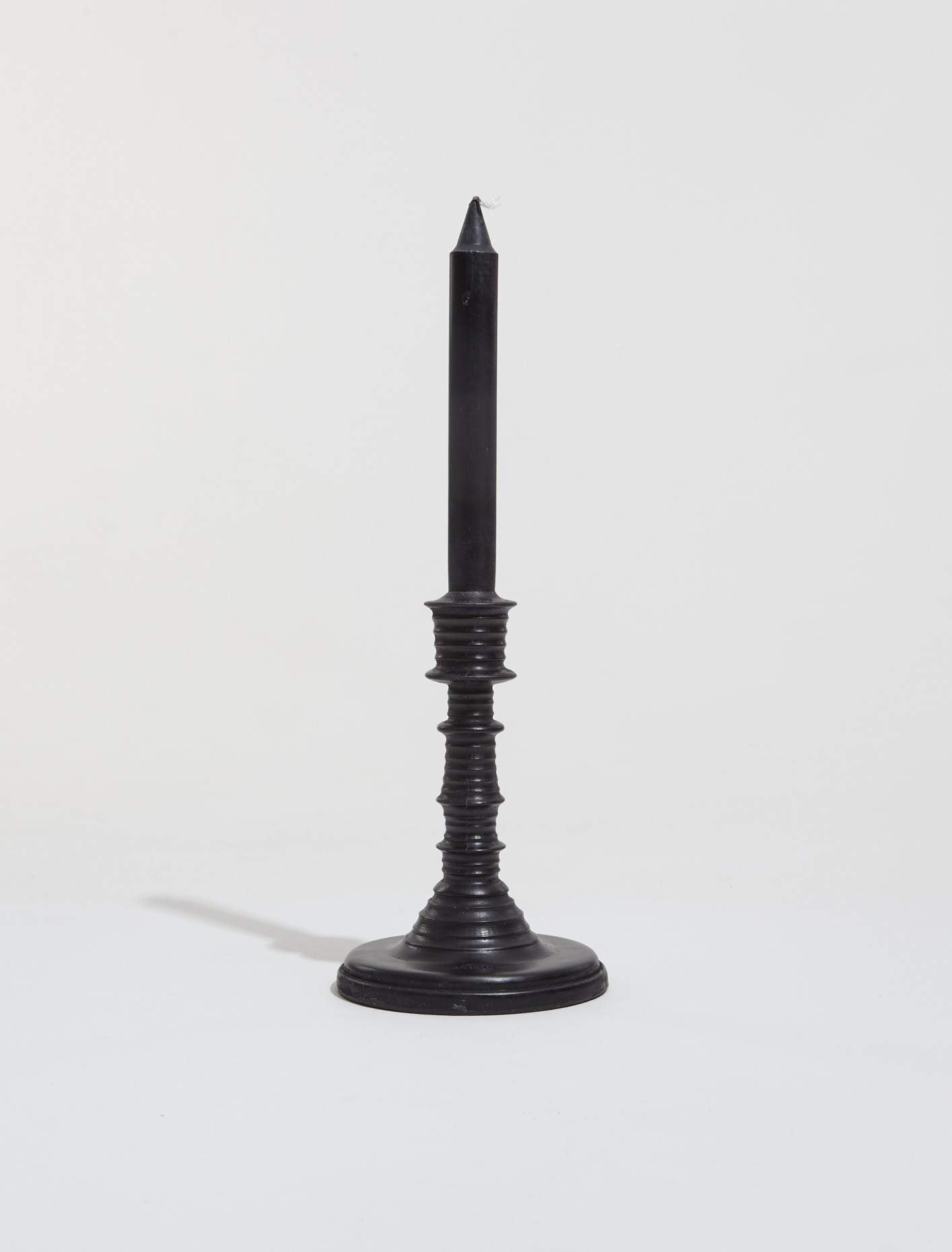 Liquorice Wax Candleholder