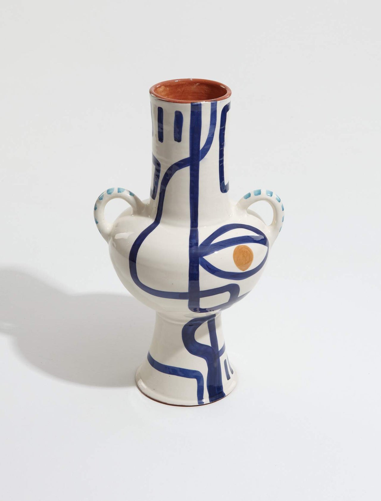 Handpainted Vase "Les Oreilles 4"