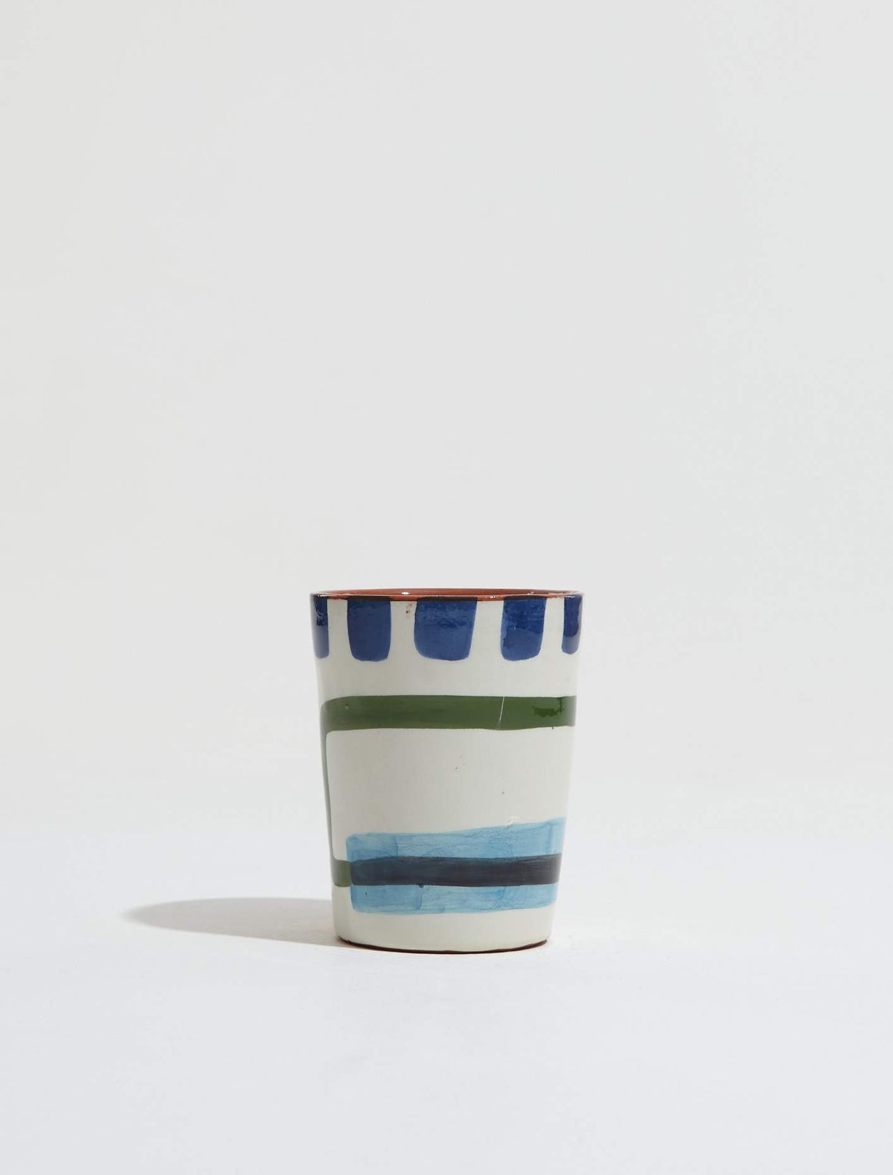 Handpainted Cup "Light Blue"