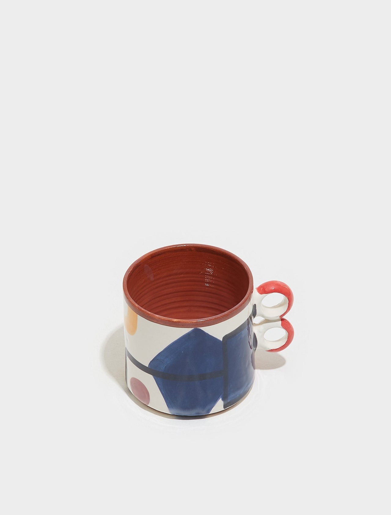 Handpainted Mug "Two Fingers 2"