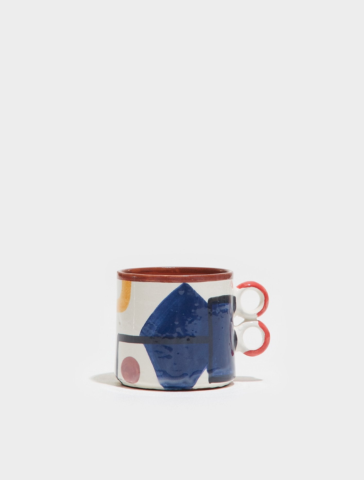 Handpainted Mug "Two Fingers 2"