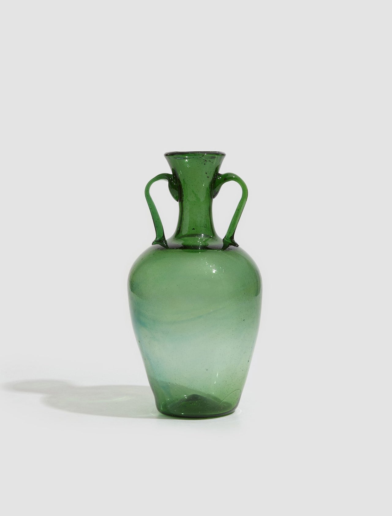 Amphora Vase in Emerald