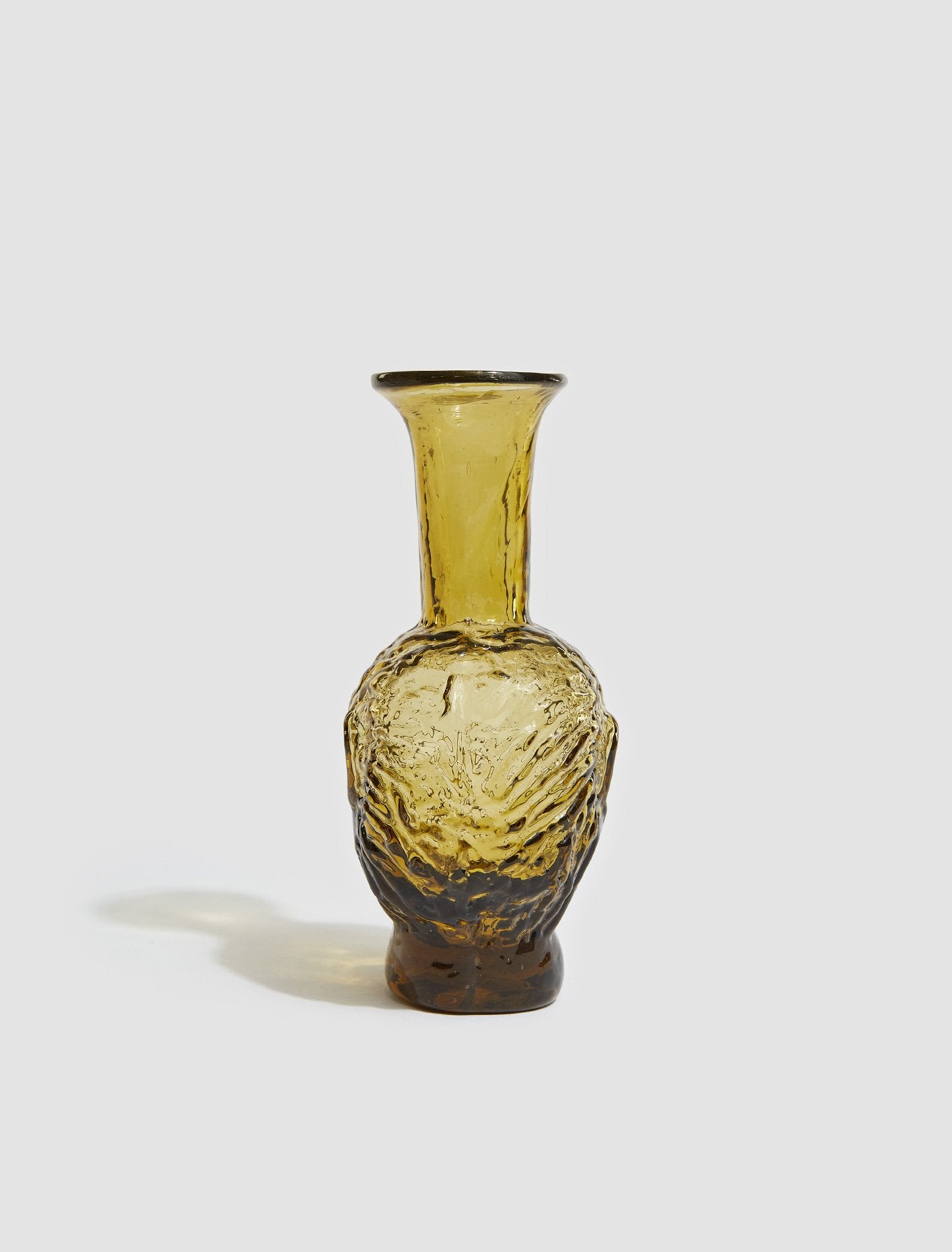 Tête Vase in Yellow