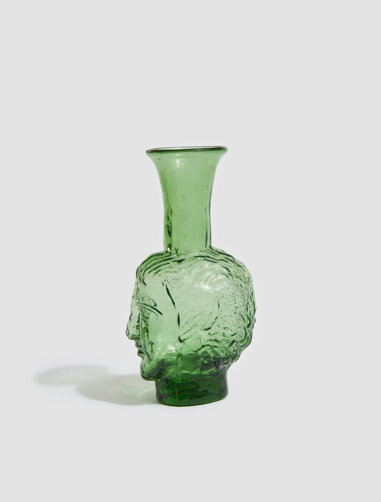 Tête Vase in Green