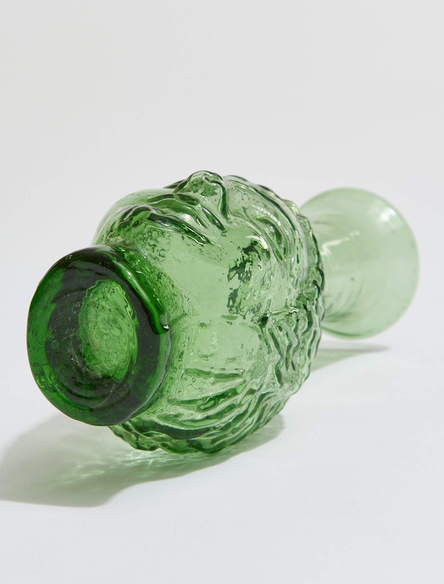 Tête Vase in Green