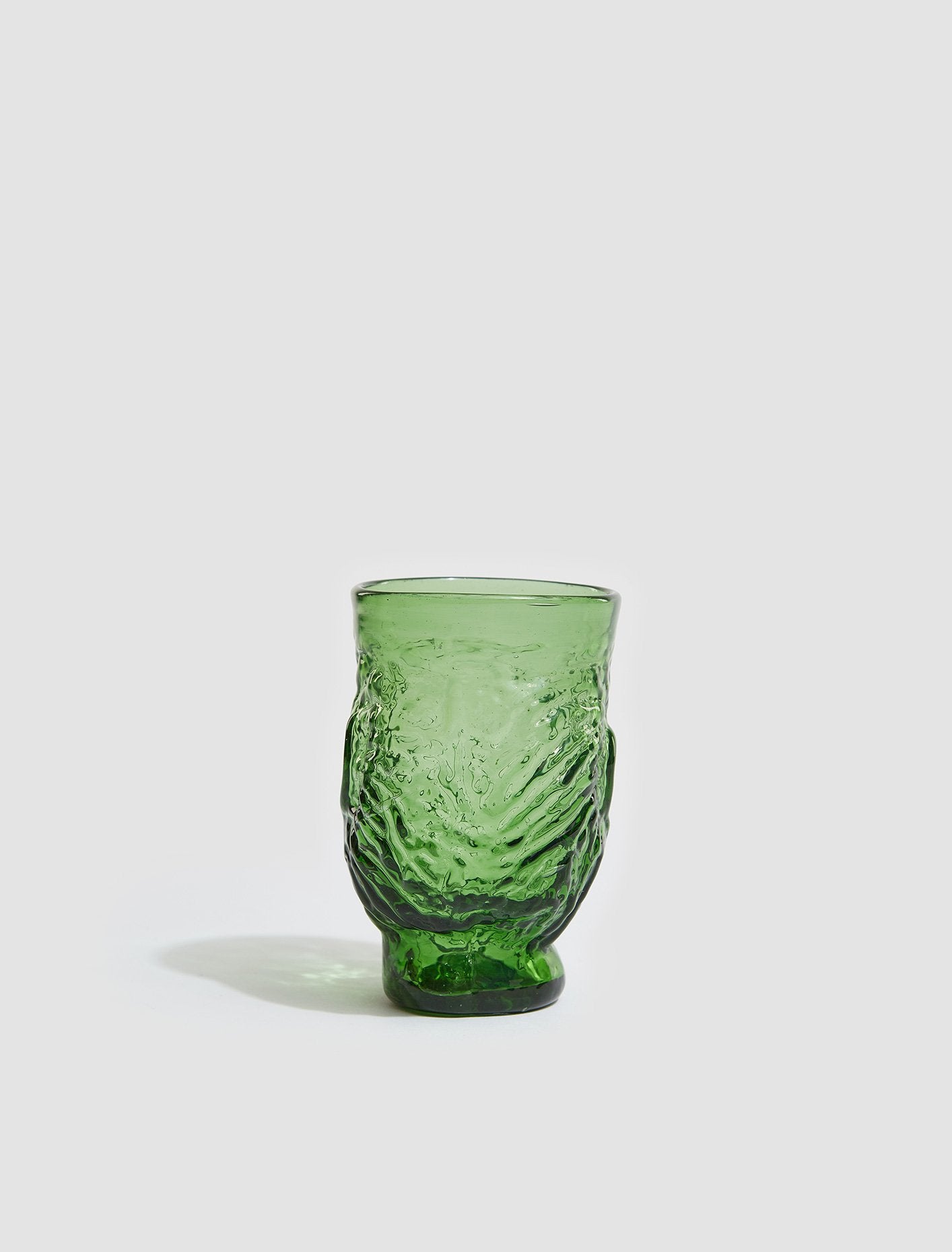 Tête Glass in Green