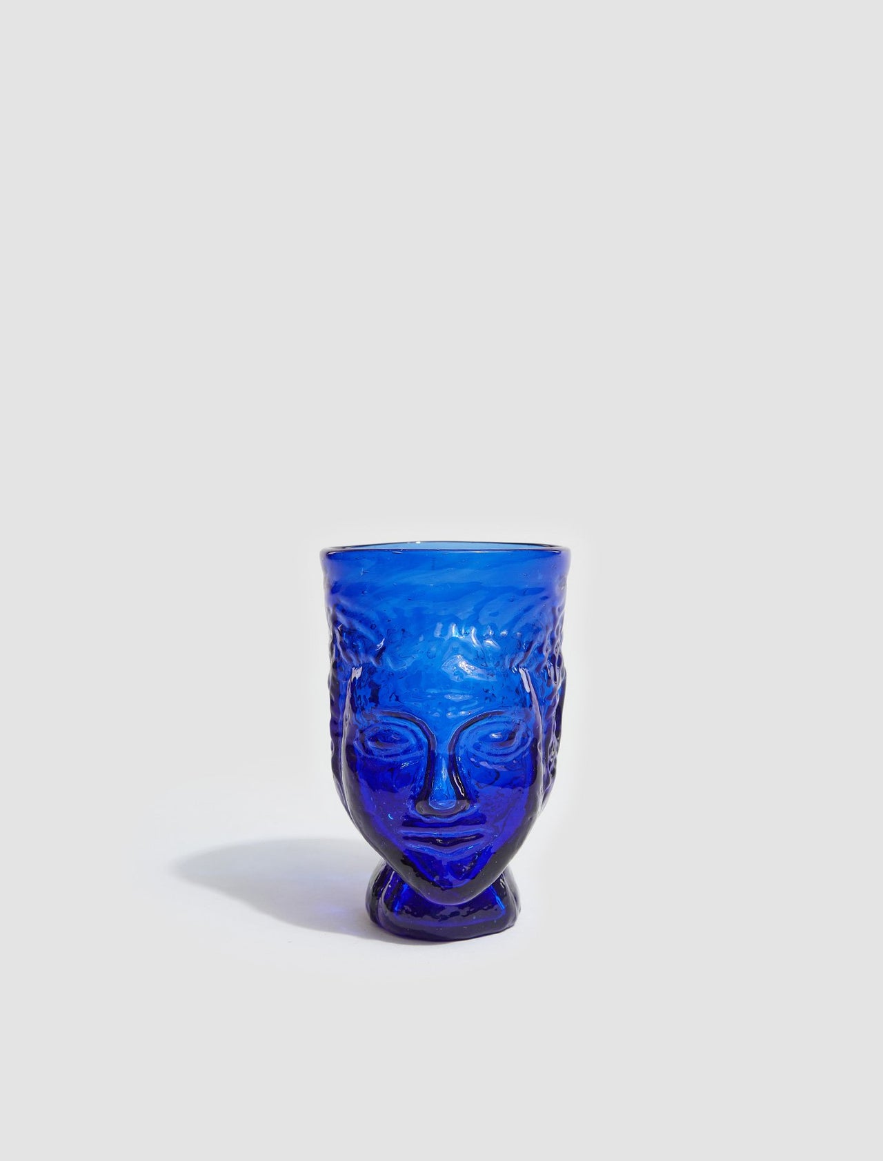 Tête Glass in Blue