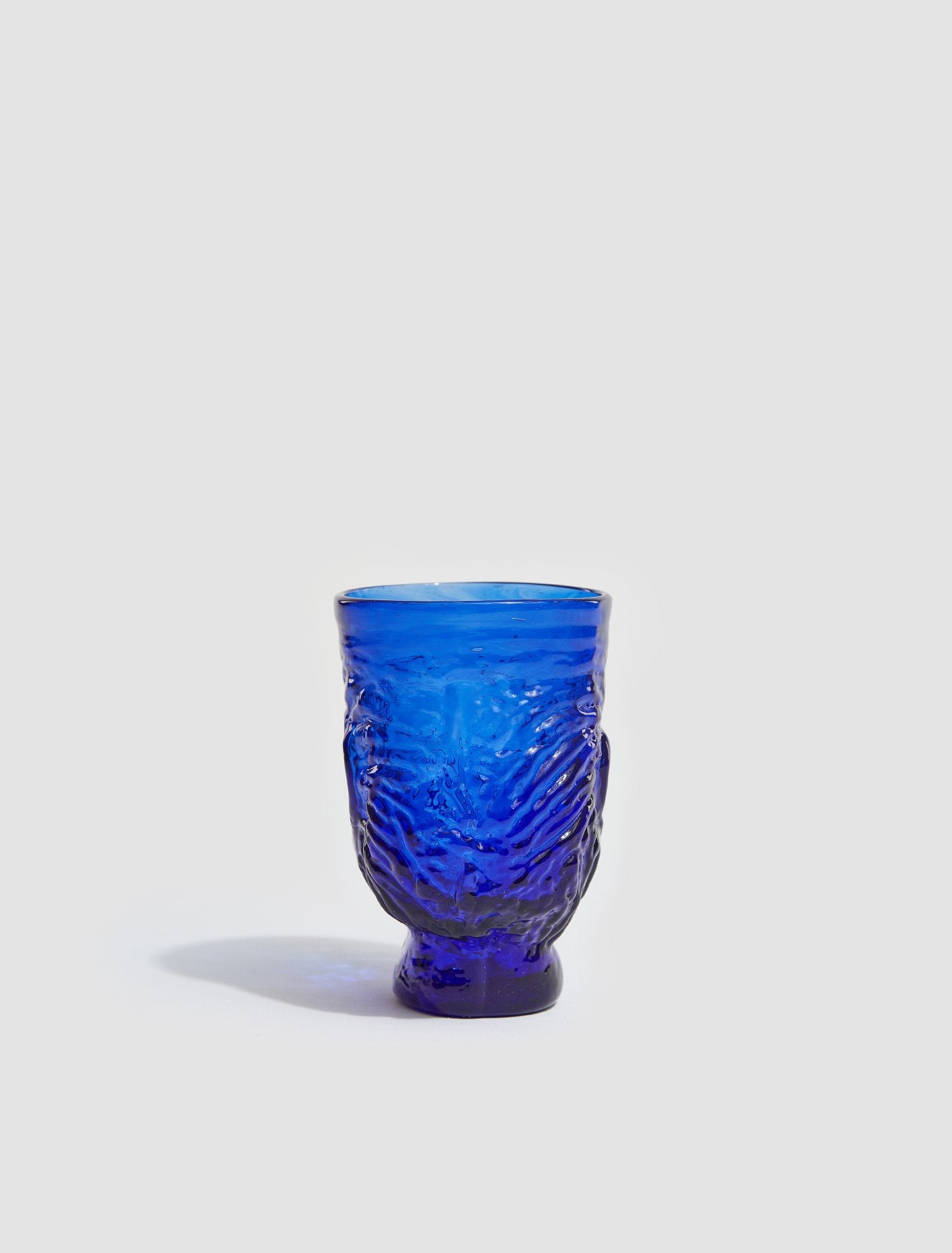 Tête Glass in Blue