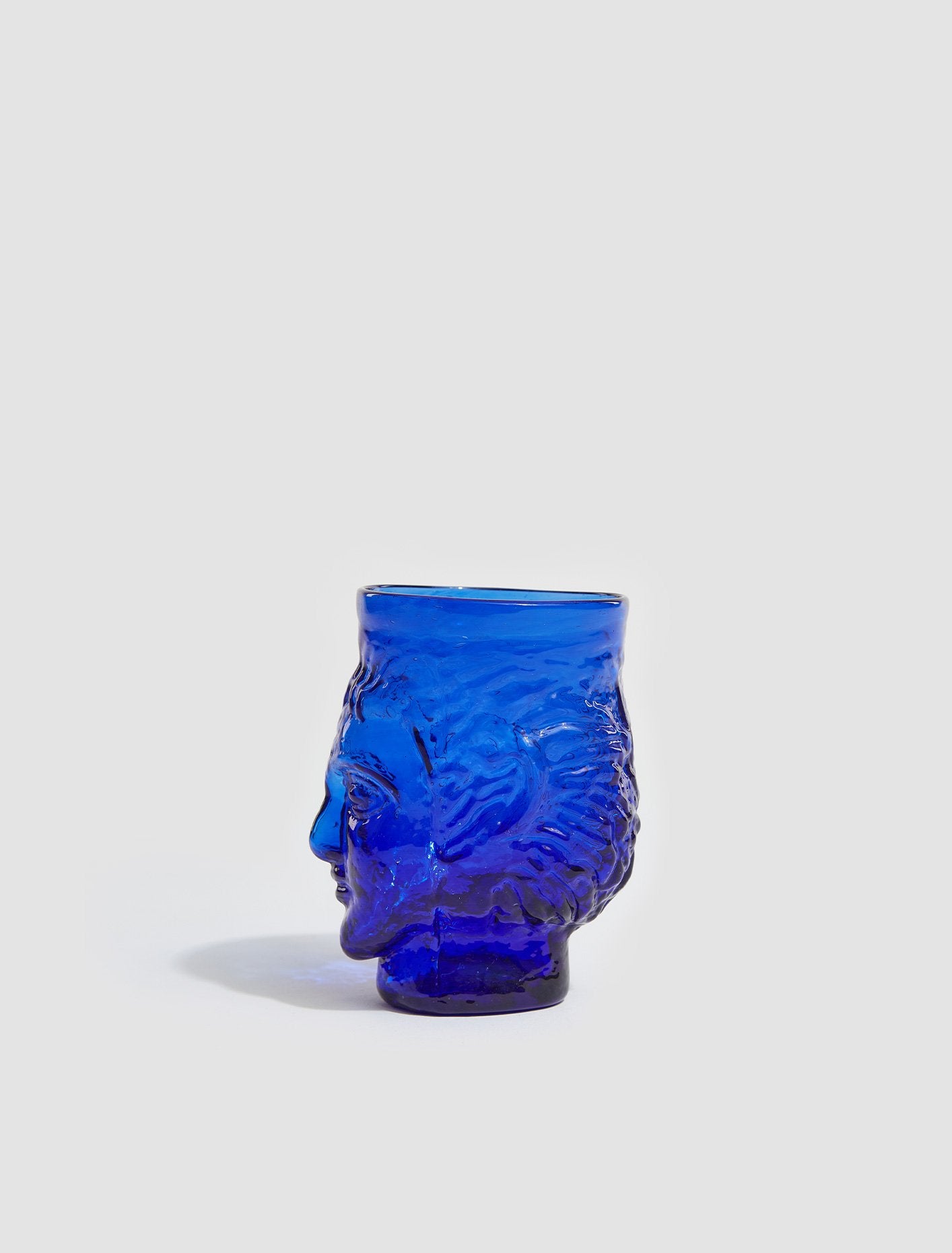 Tête Glass in Blue