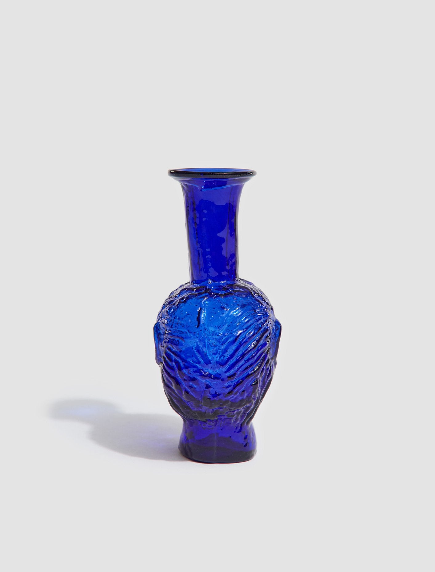 Tête Vase in Blue