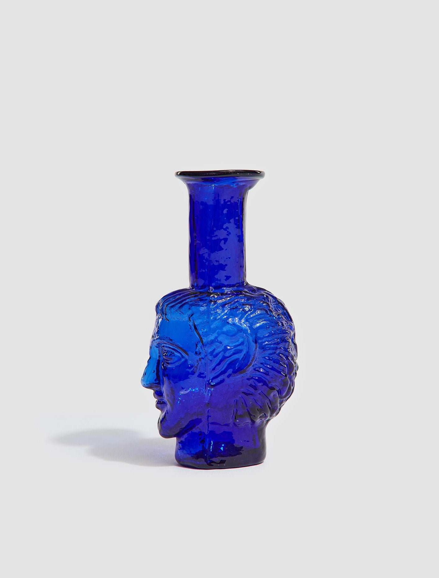 Tête Vase in Blue