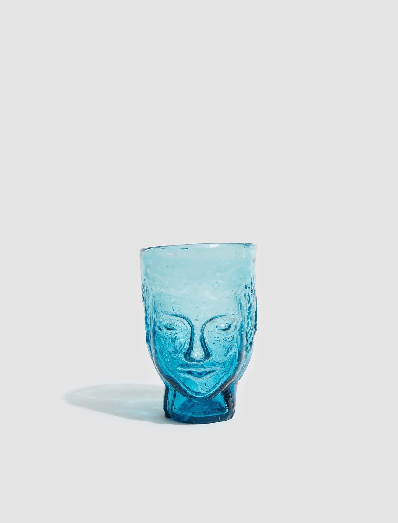 Tête Glass in Turquoise