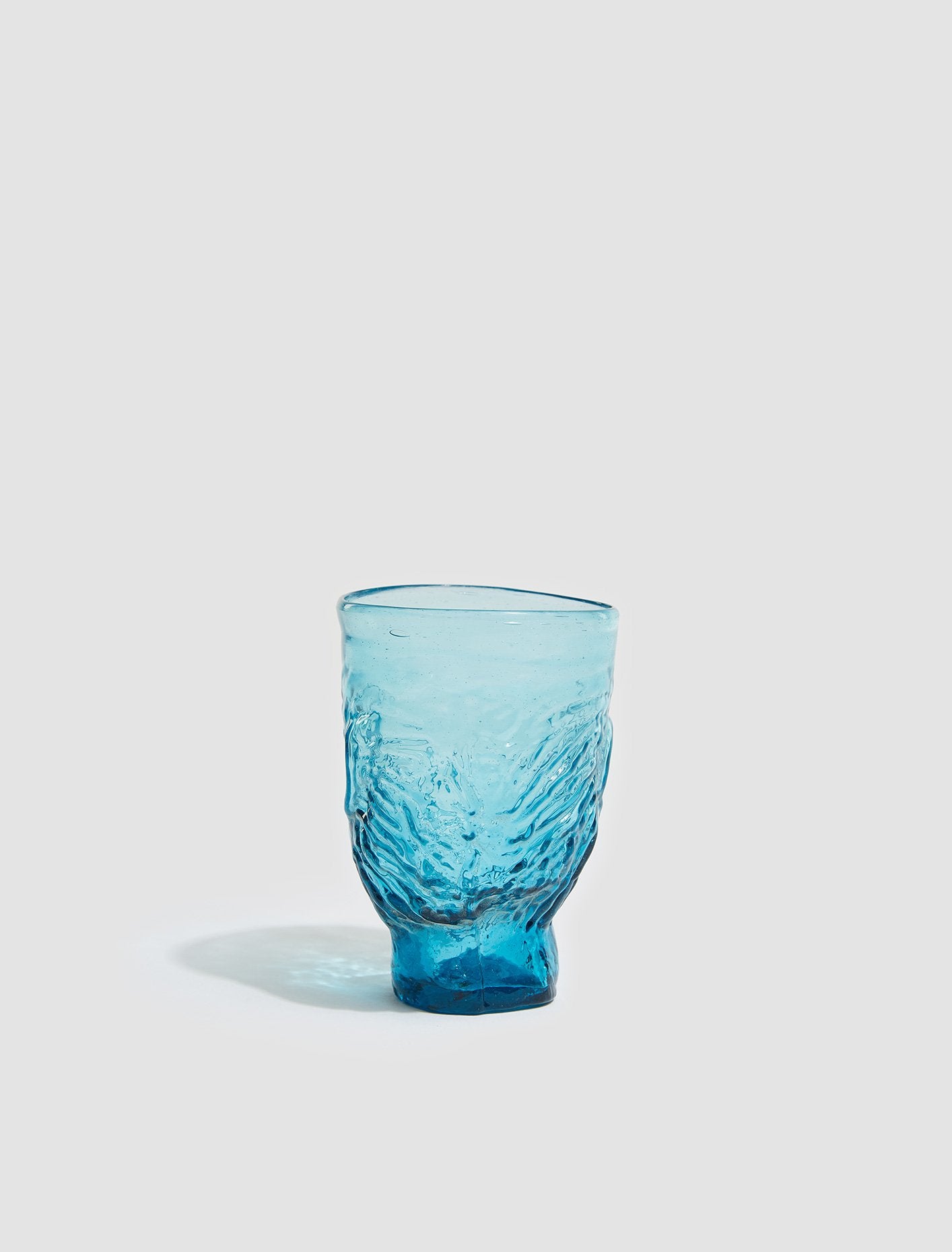 Tête Glass in Turquoise