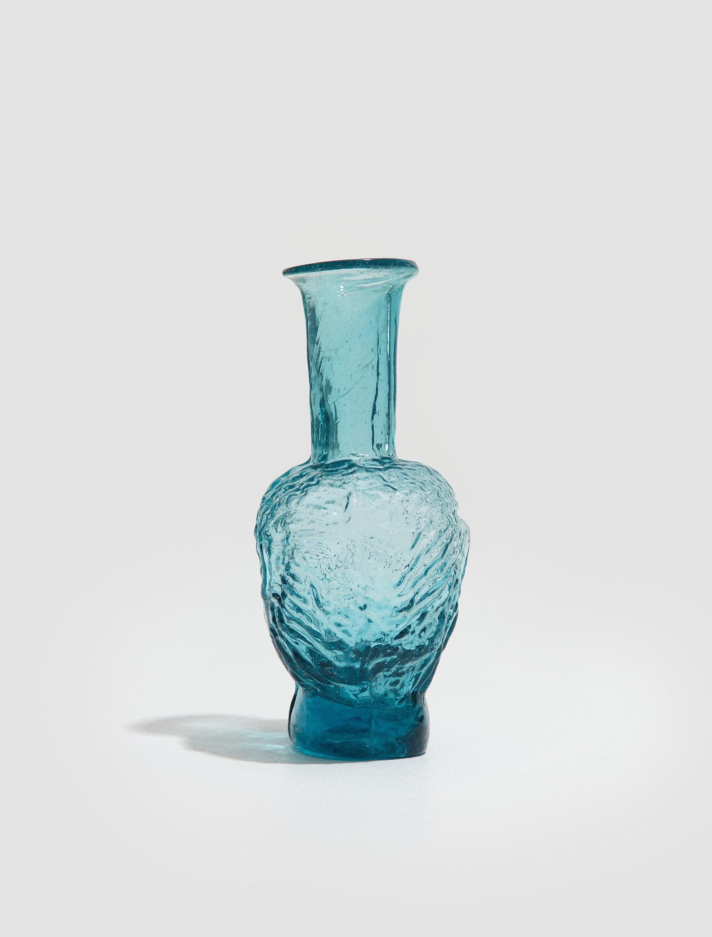 Tête Vase in Turquoise