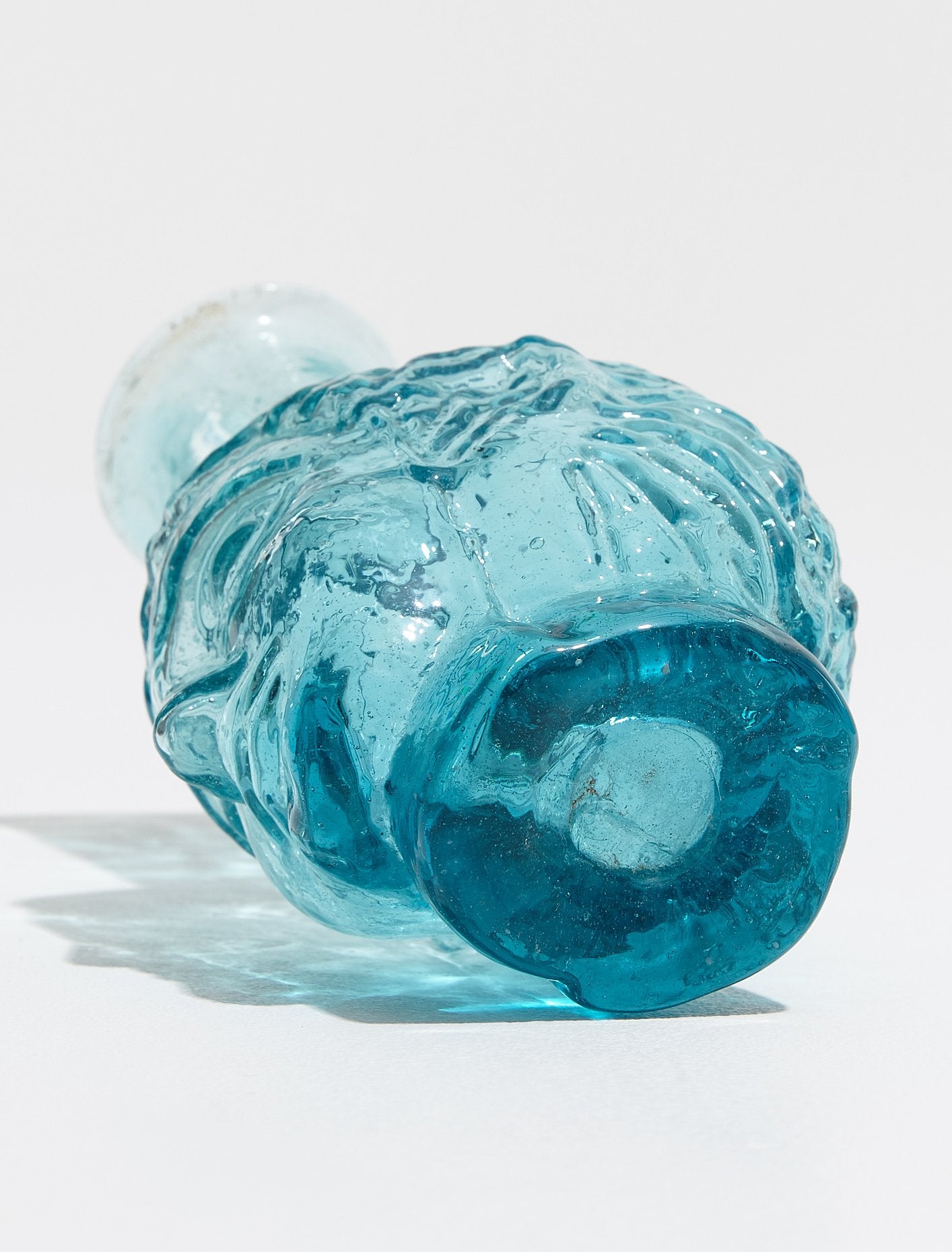 Tête Vase in Turquoise