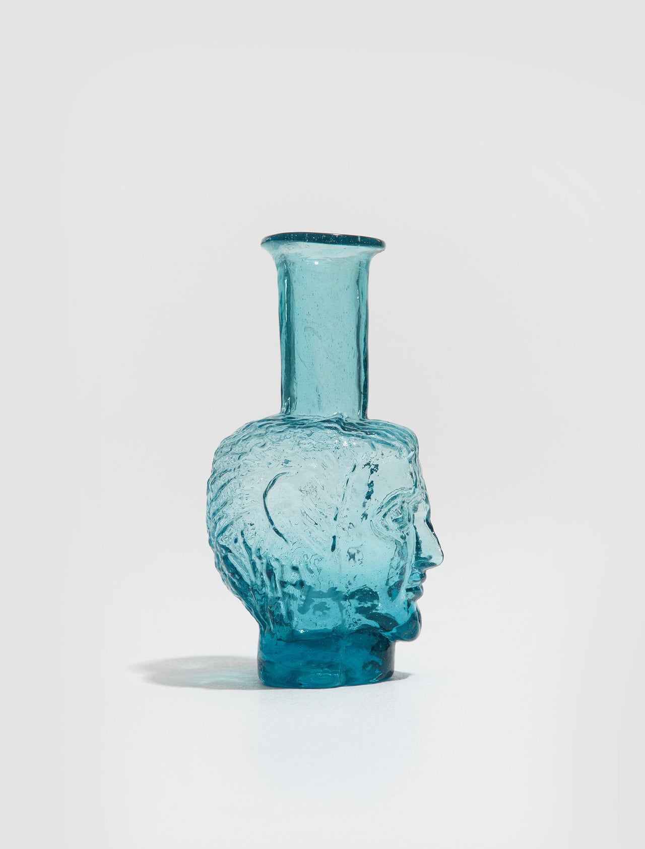 Tête Vase in Turquoise