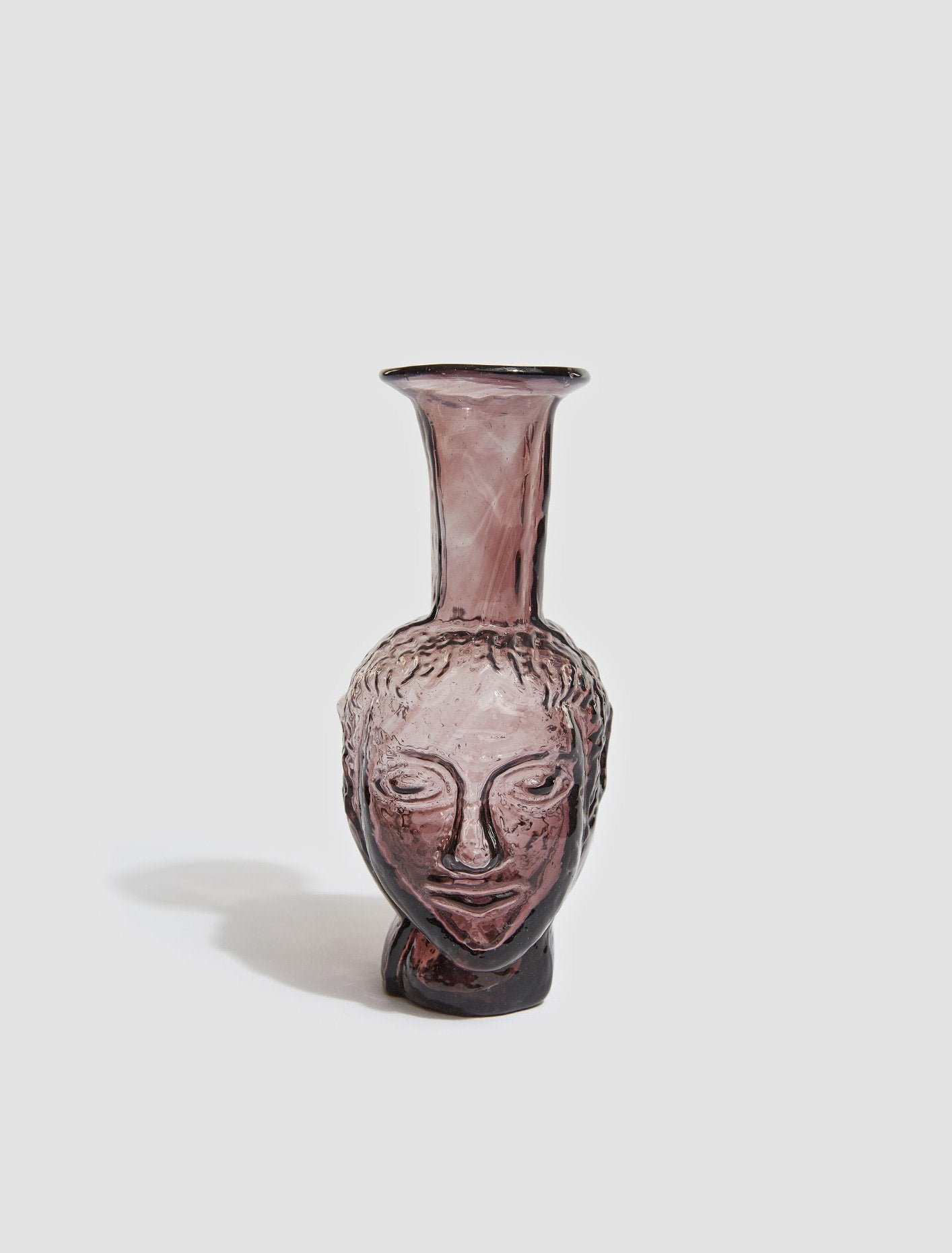 Tête Vase in Purple