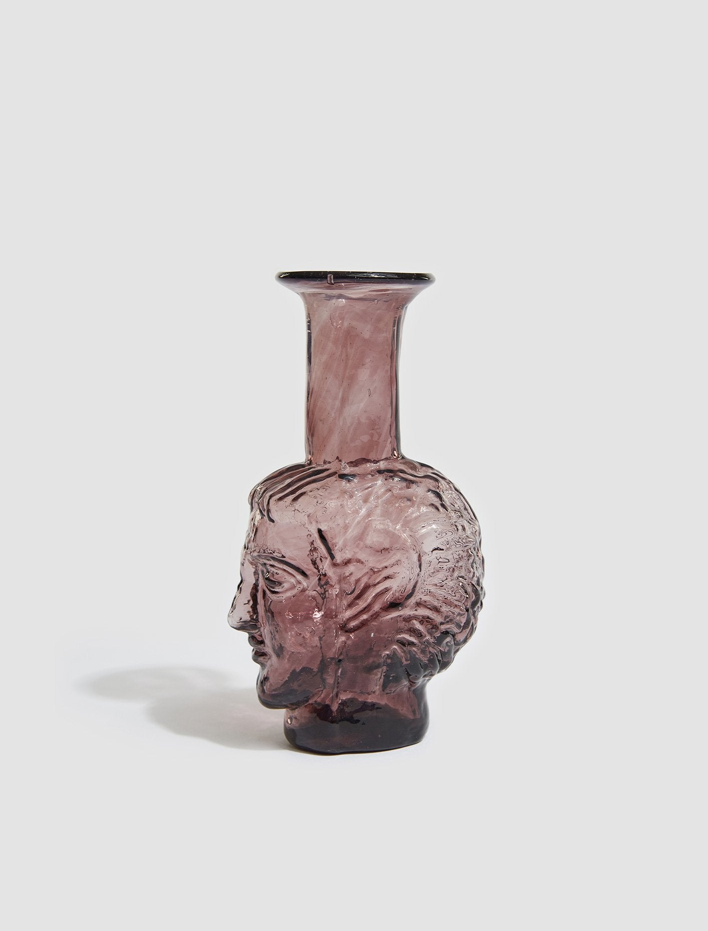 Tête Vase in Purple