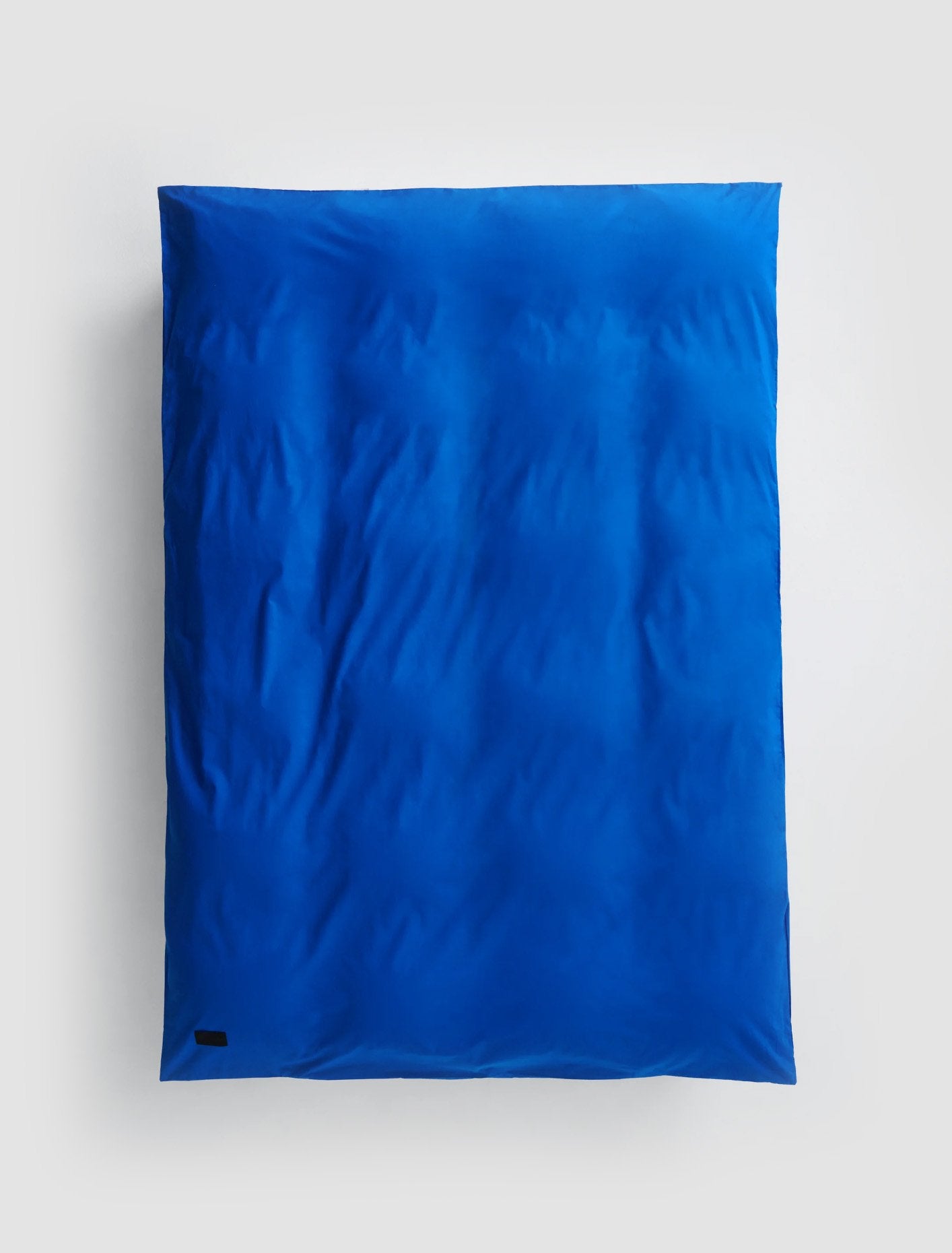 Pure Poplin Duvet Cover in Italian Blue