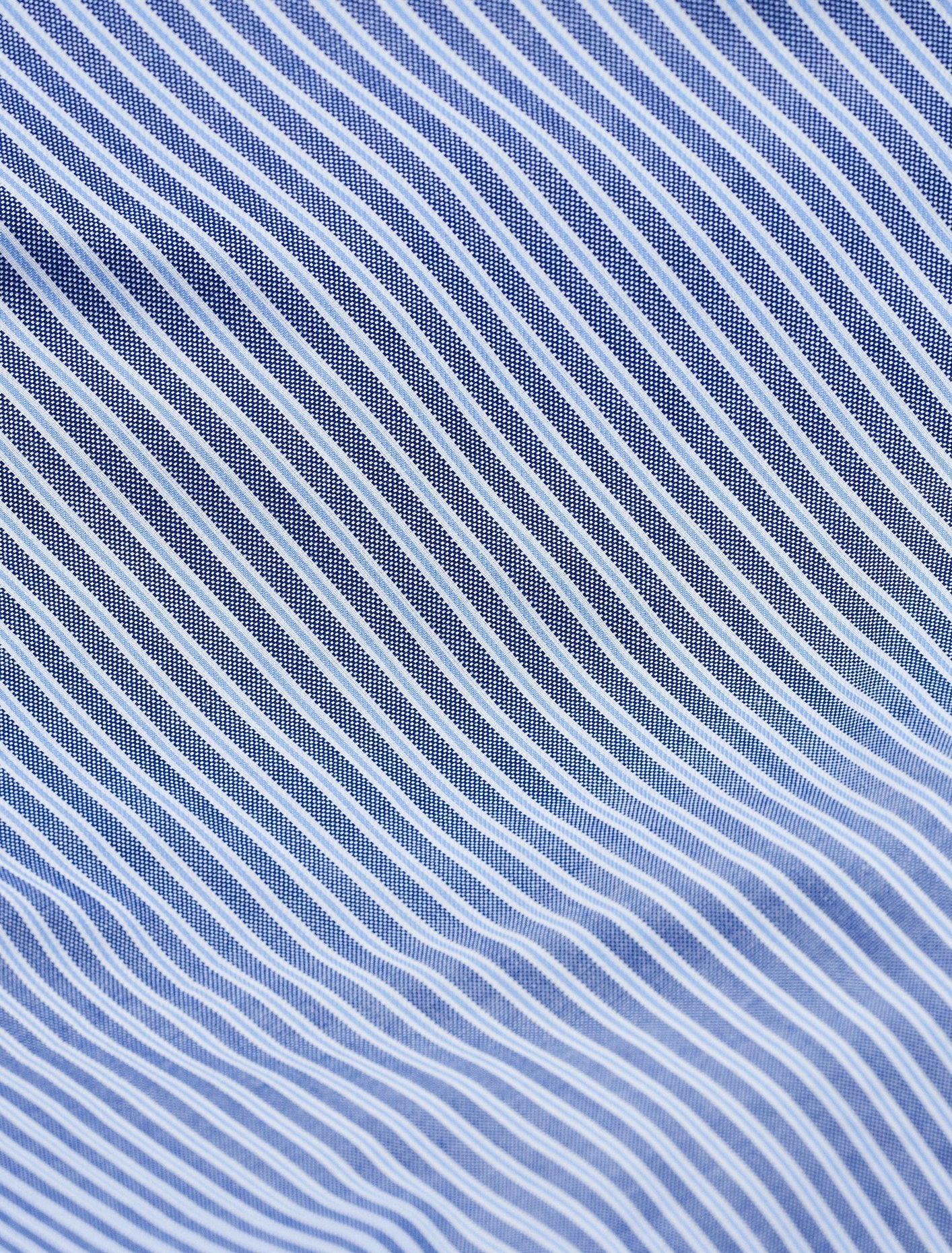 Wall Street Pillow Case in Striped Dark Blue