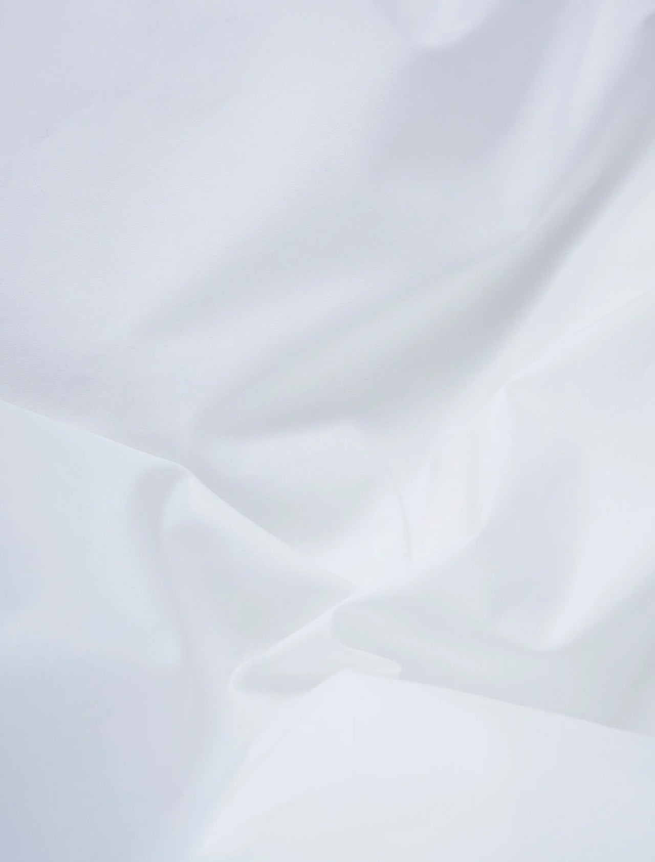 Pure Poplin Duvet Cover in White