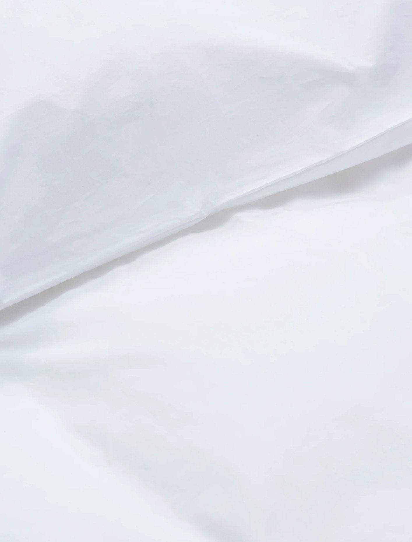 Pure Poplin Pillow Case in White