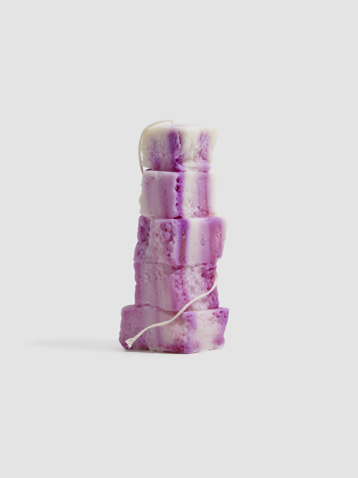 EPS5 Small Candle in Violet Gradient